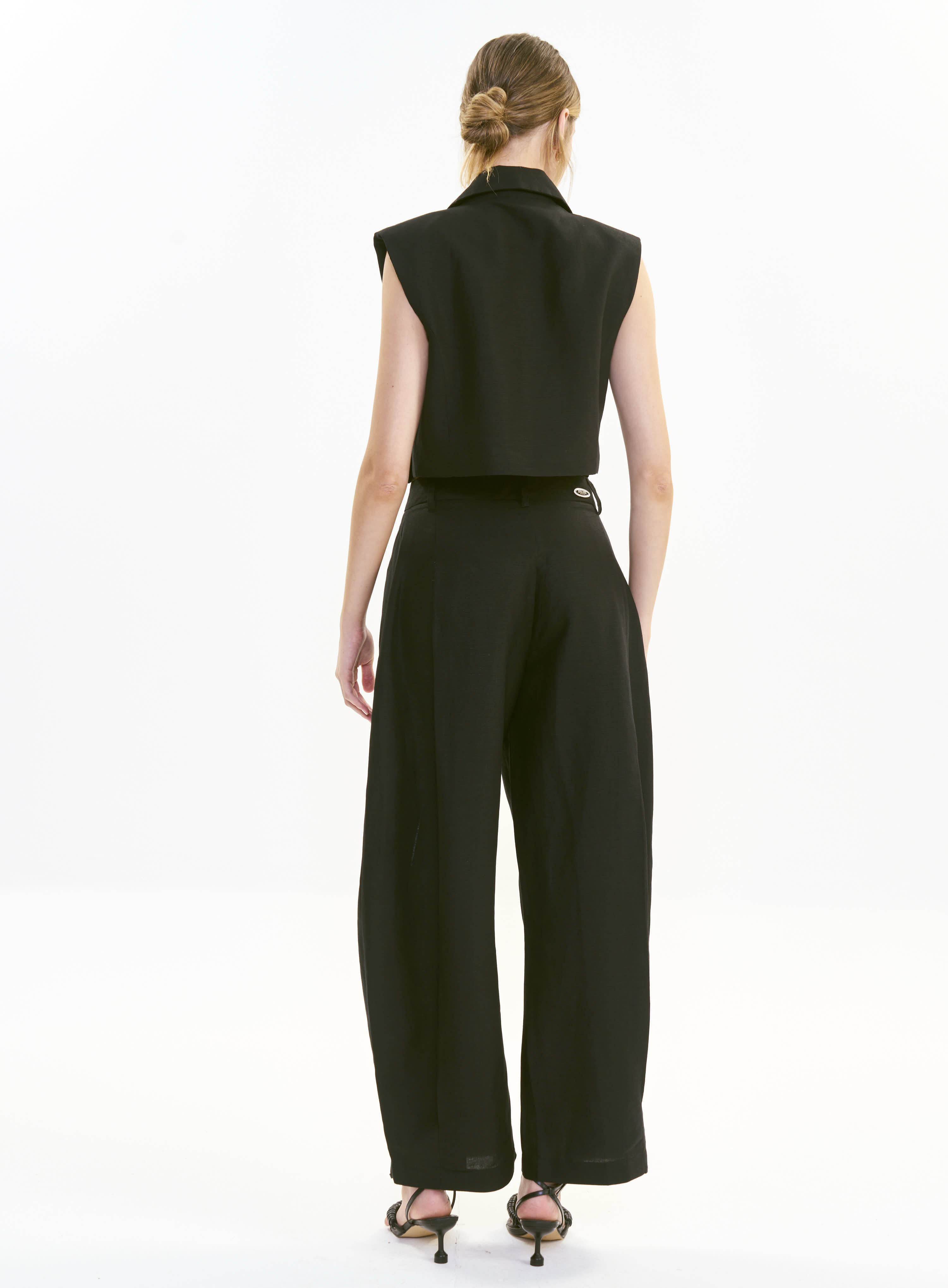CALÇA LINHO PP PRETO