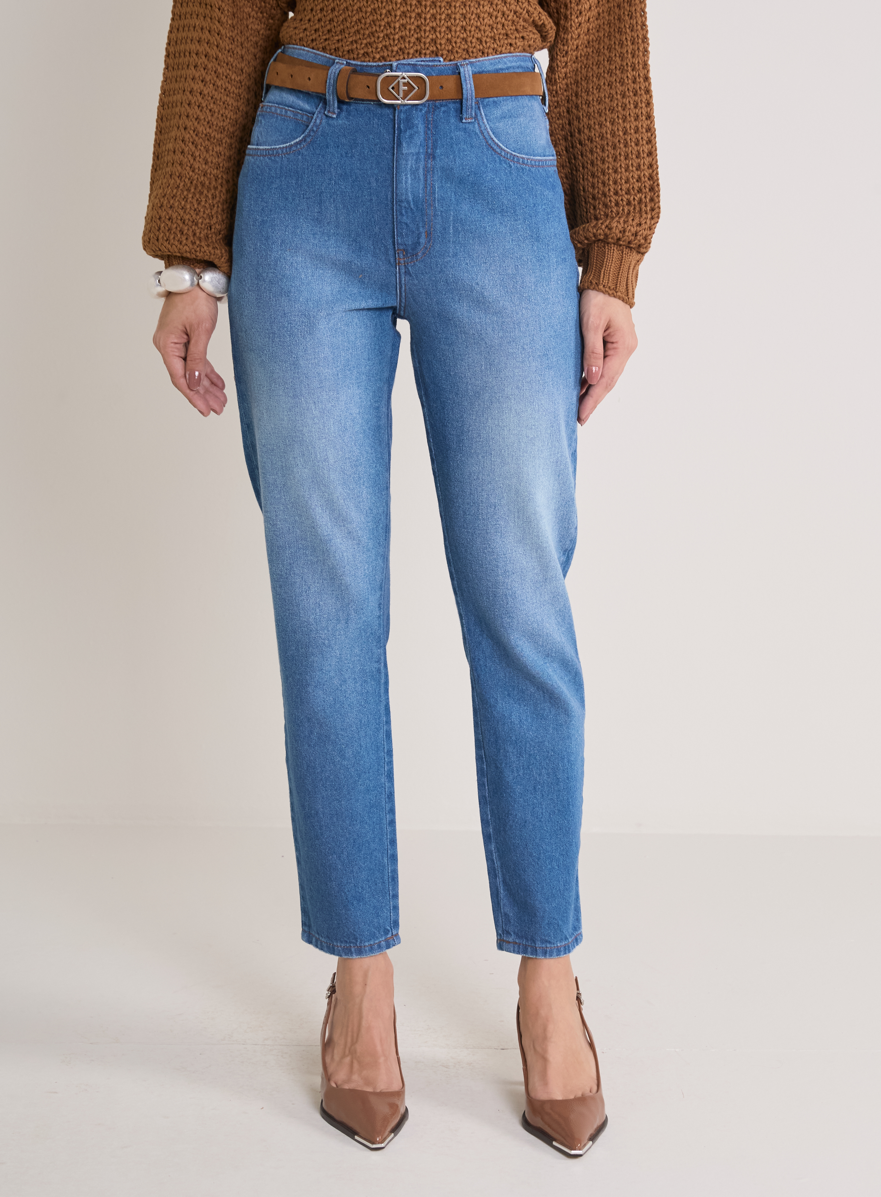 CALÇA JEANS MIA 38 INDIGO