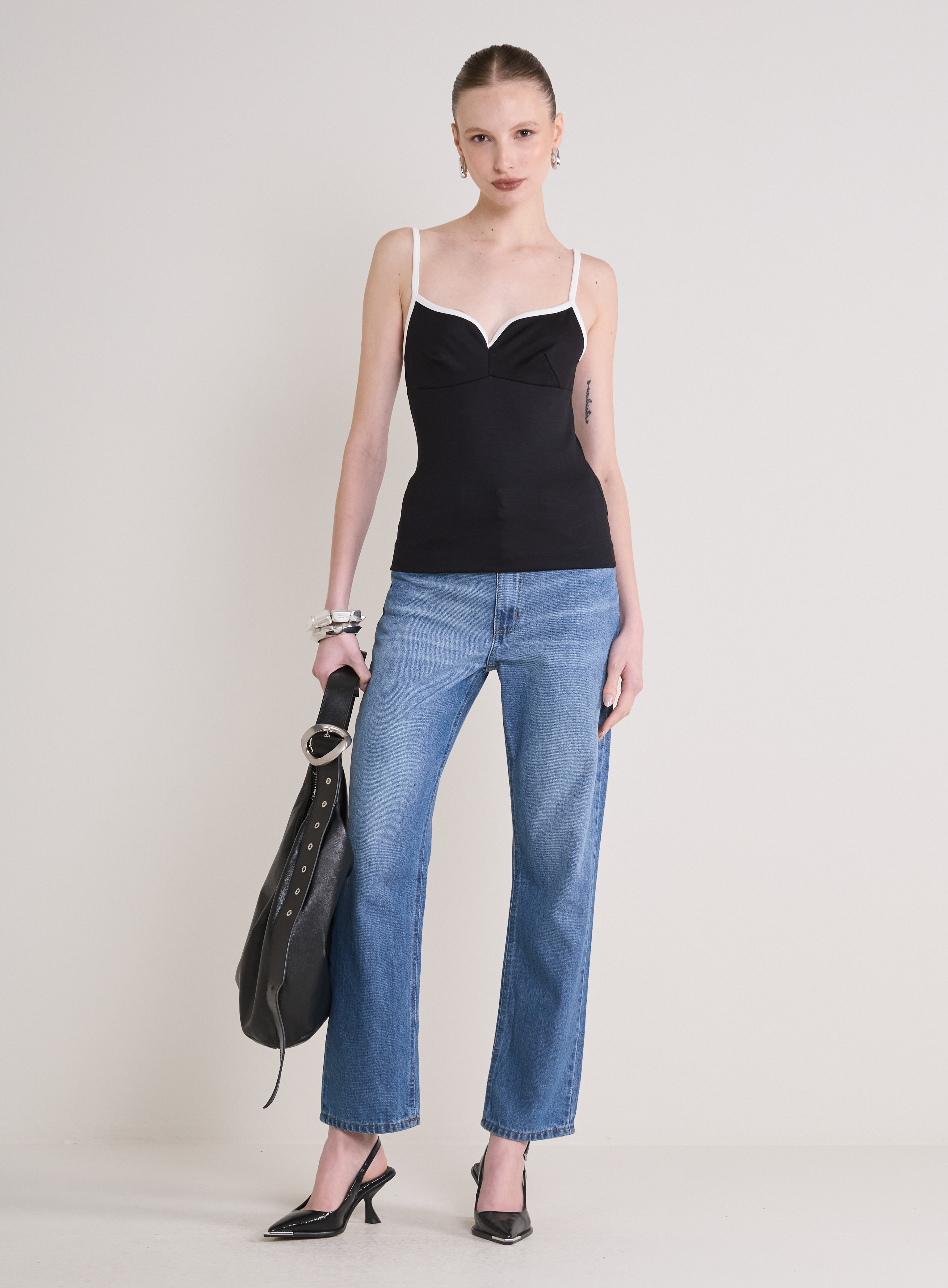 CALÇA JEANS NADIA 40 INDIGO