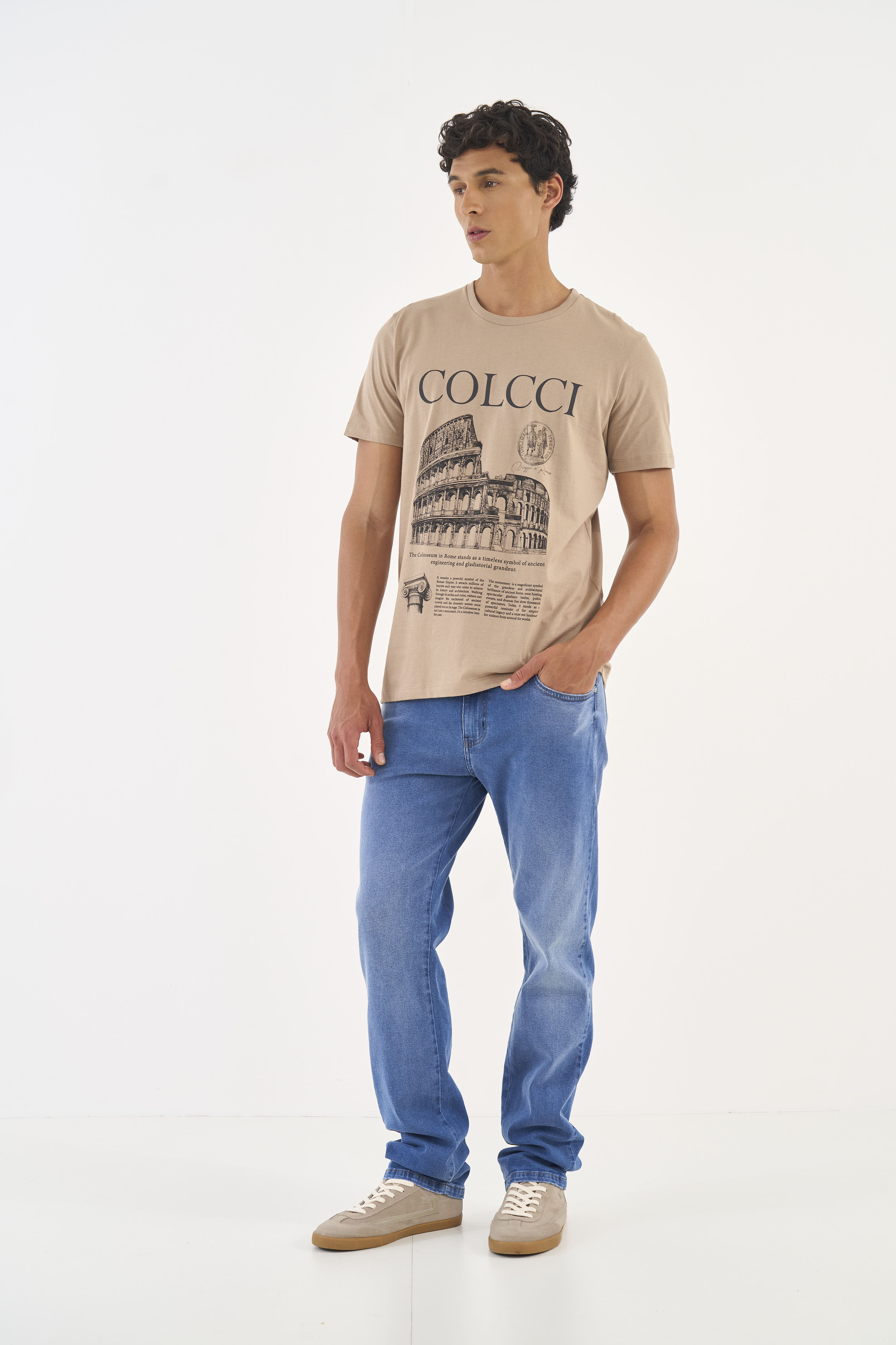 CALÇA JEANS COMFORT 44 INDIGO