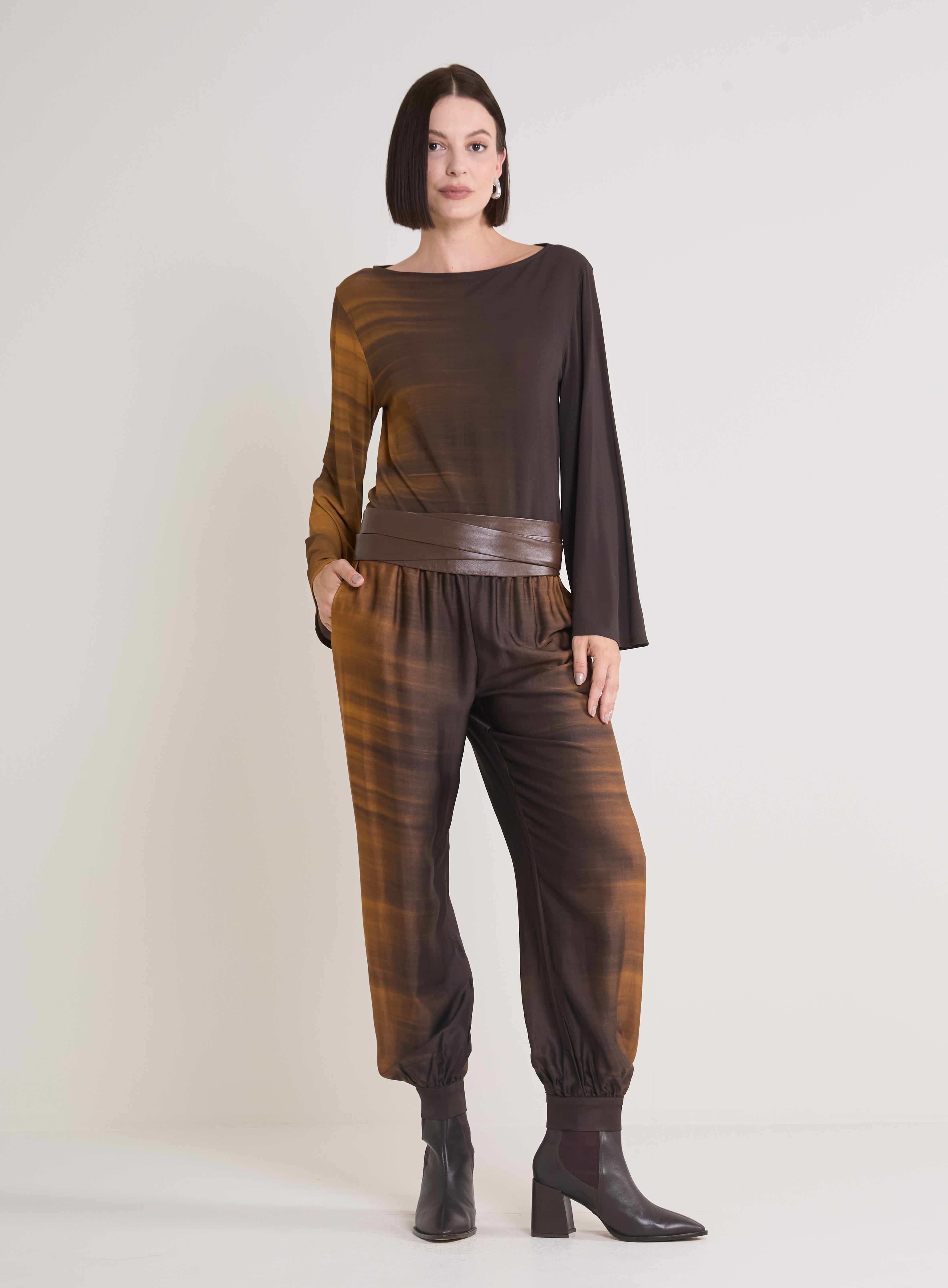 BLUSA ESTAMPADA PP GOLDEN GRADIENT