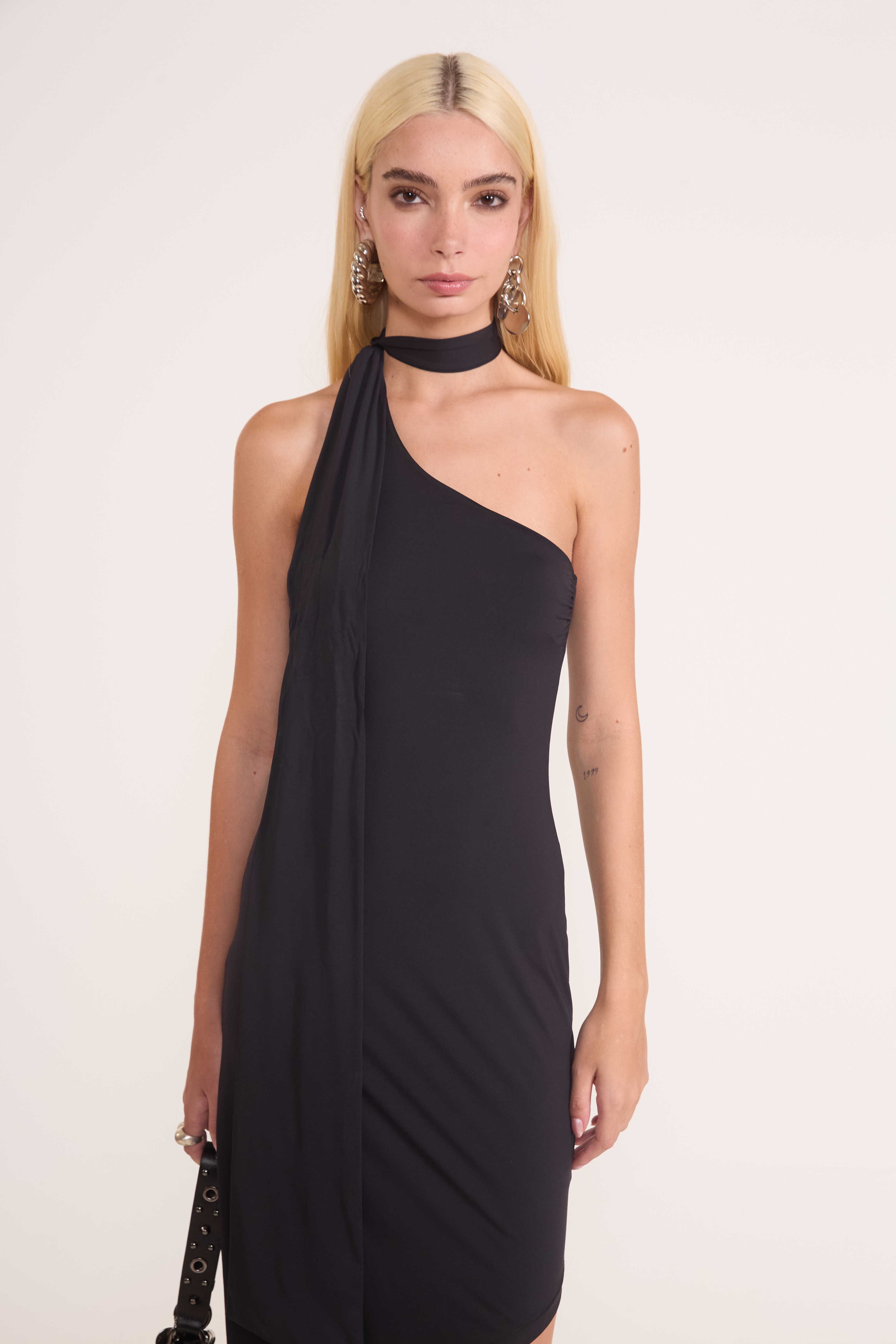 VESTIDO COLCCI JEANS M PRETO