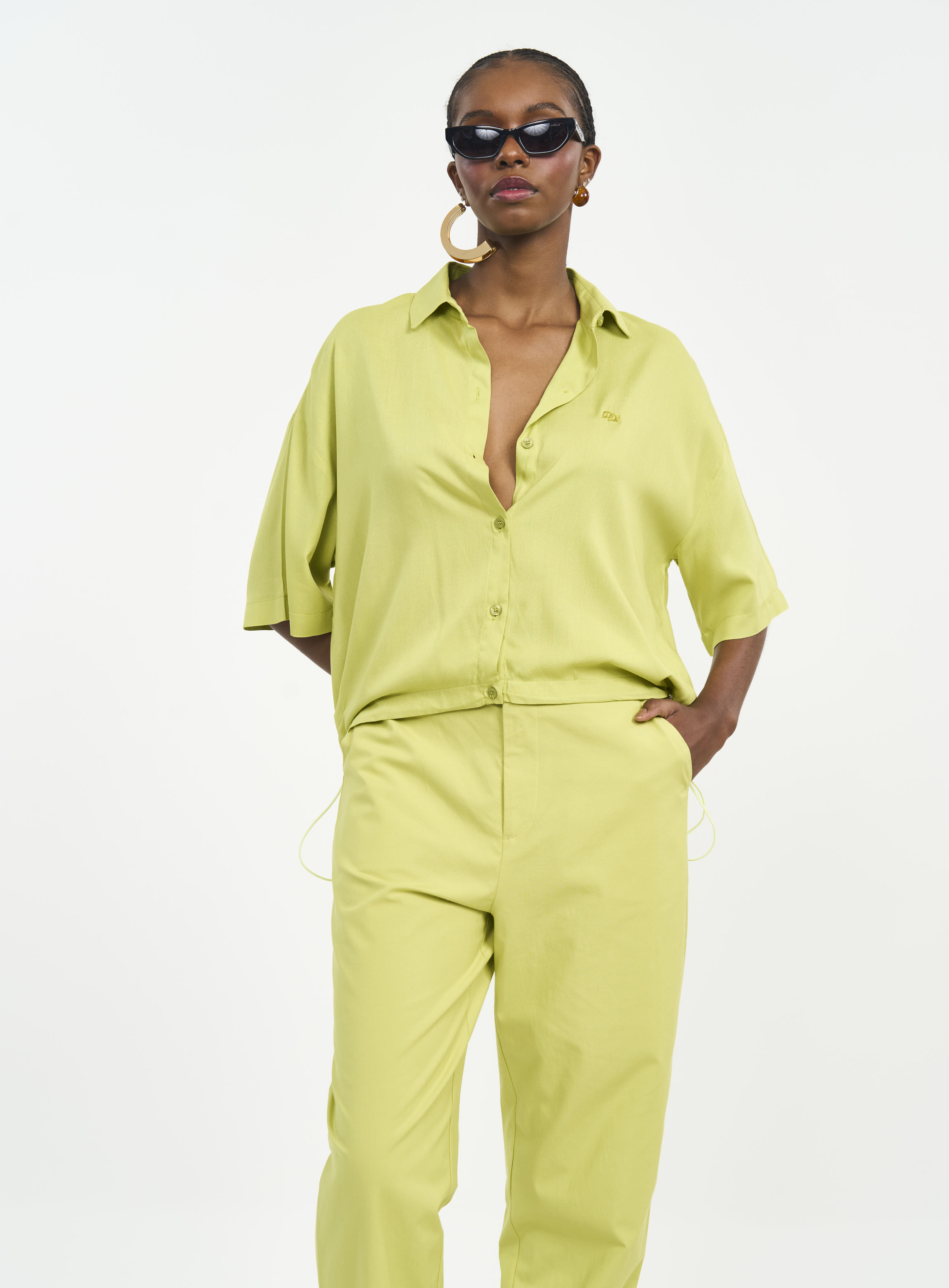 CAMISA COLCCI G VERDE LEMON ICE