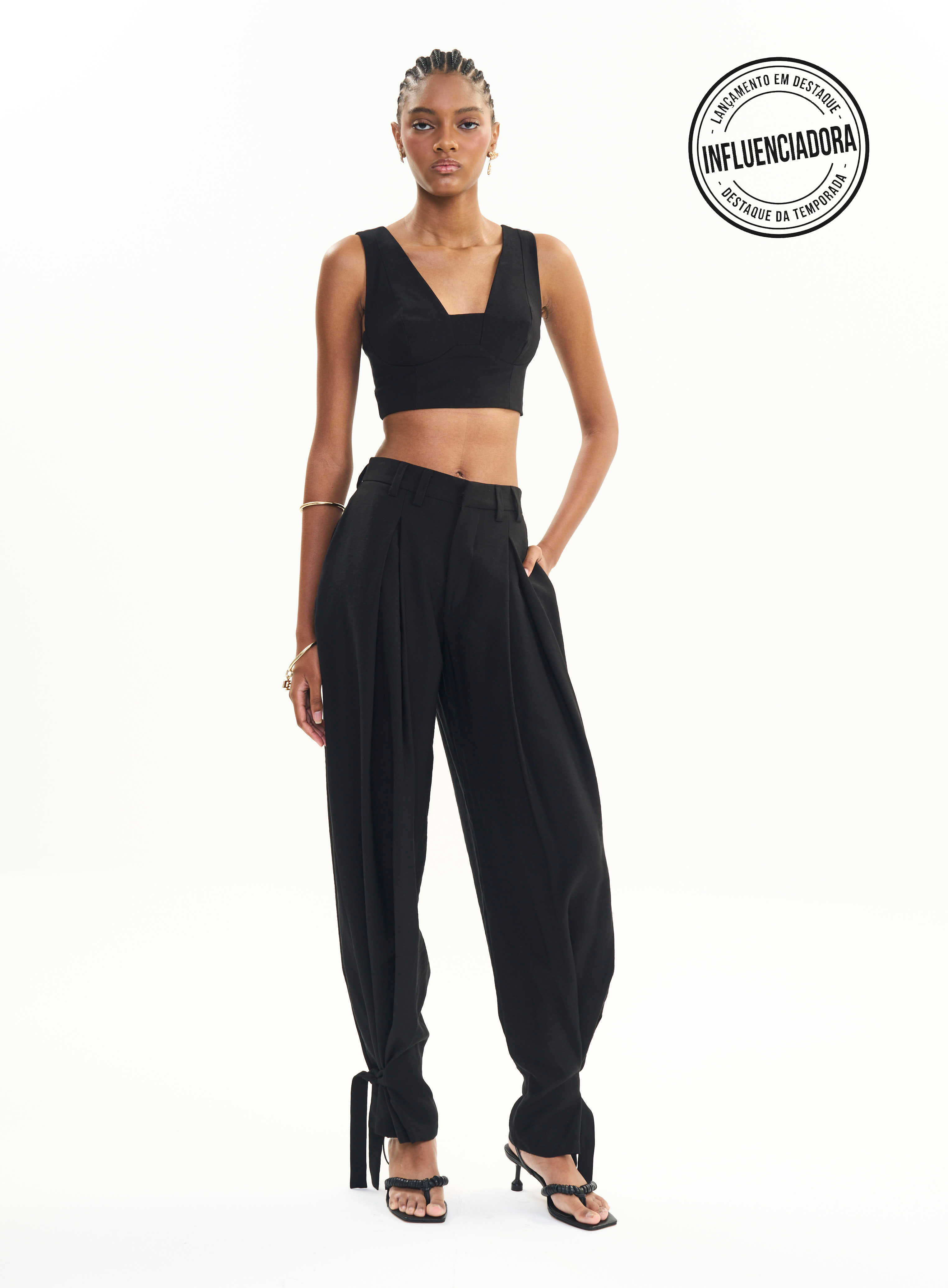 CALÇA COLCCI G PRETO