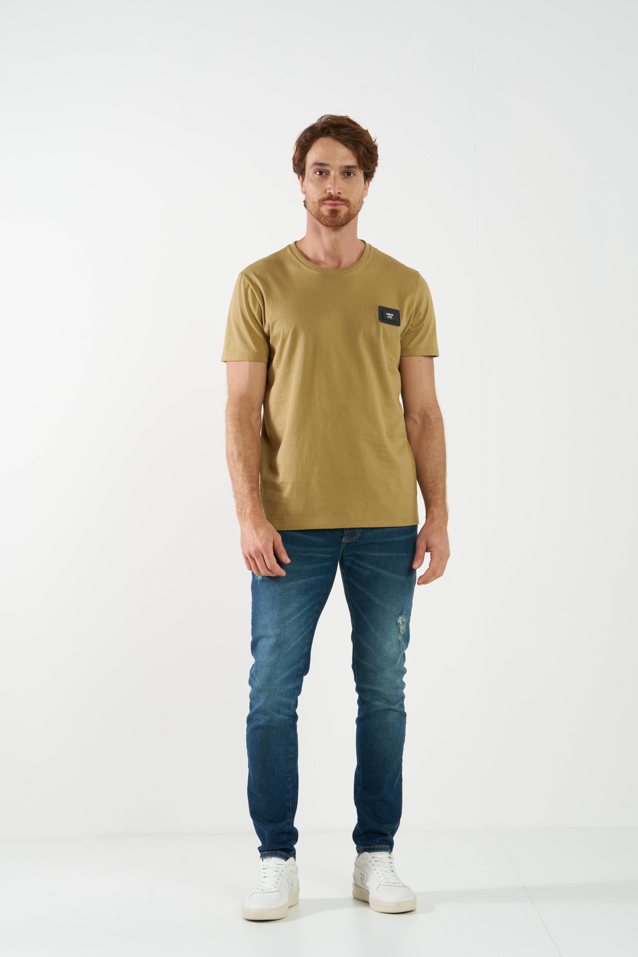 CAMISETA COLCCI G AZUL TRANQUIL BLUE