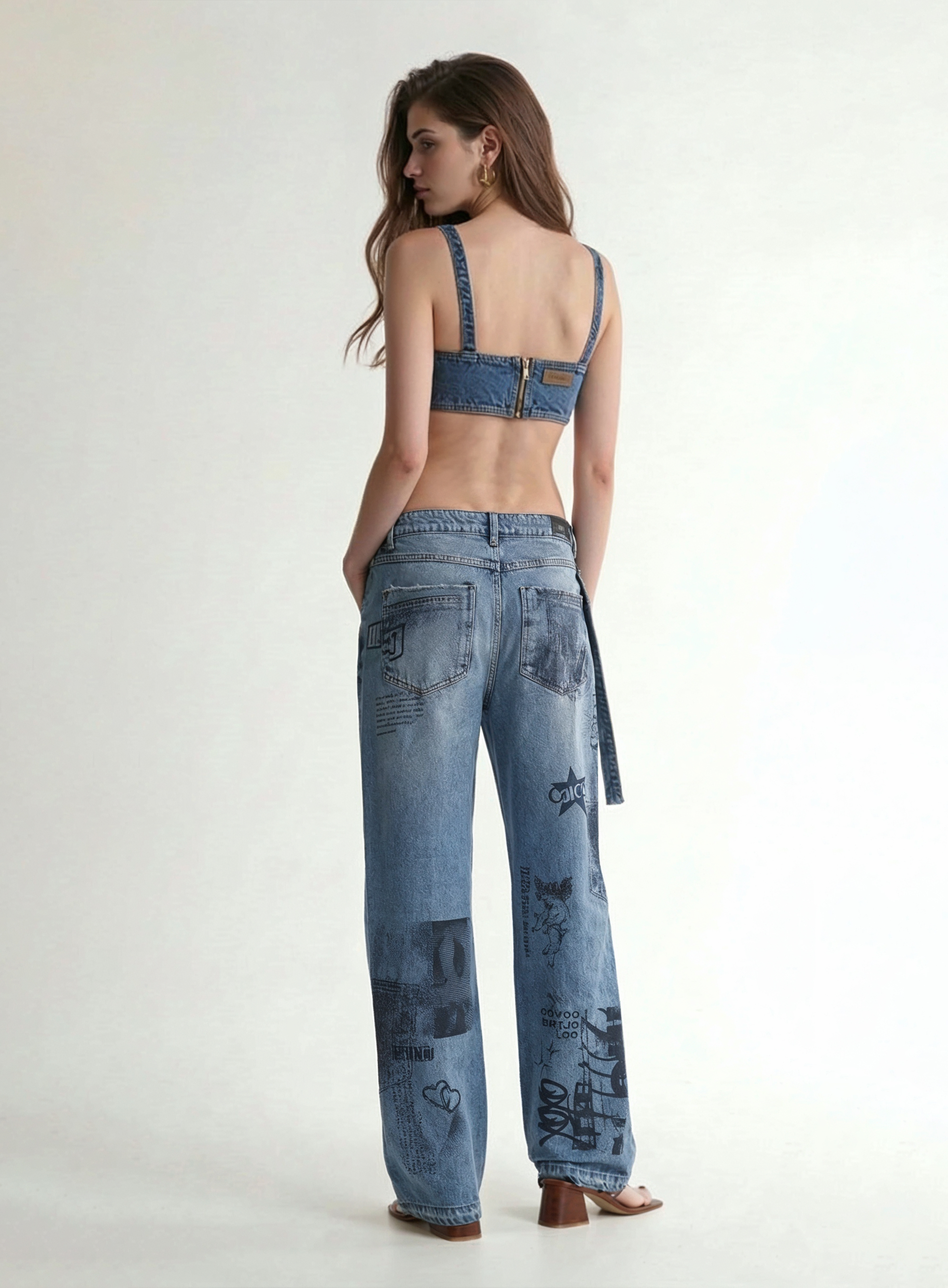 TOP JEANS G INDIGO