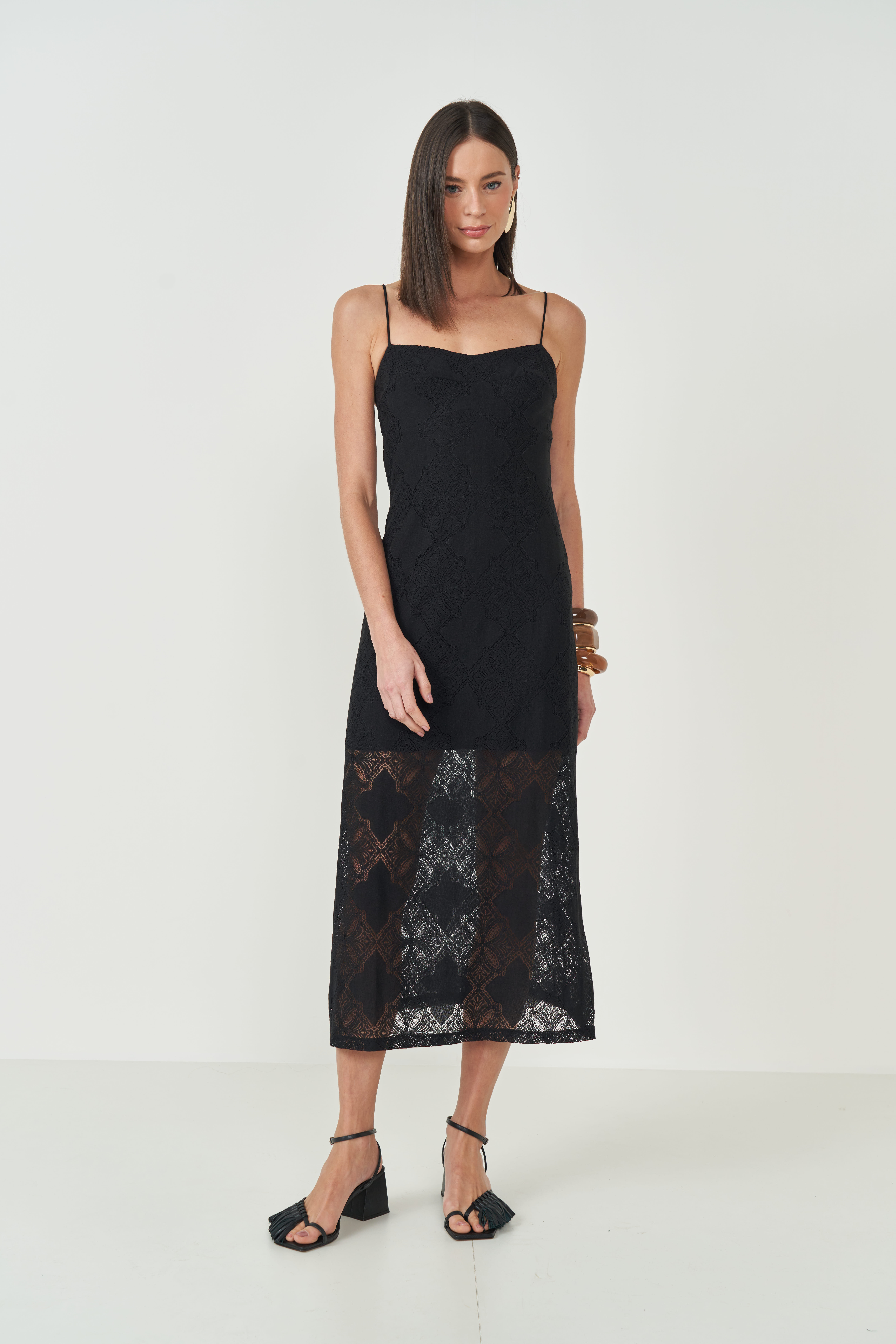 VESTIDO COLCCI PP PRETO