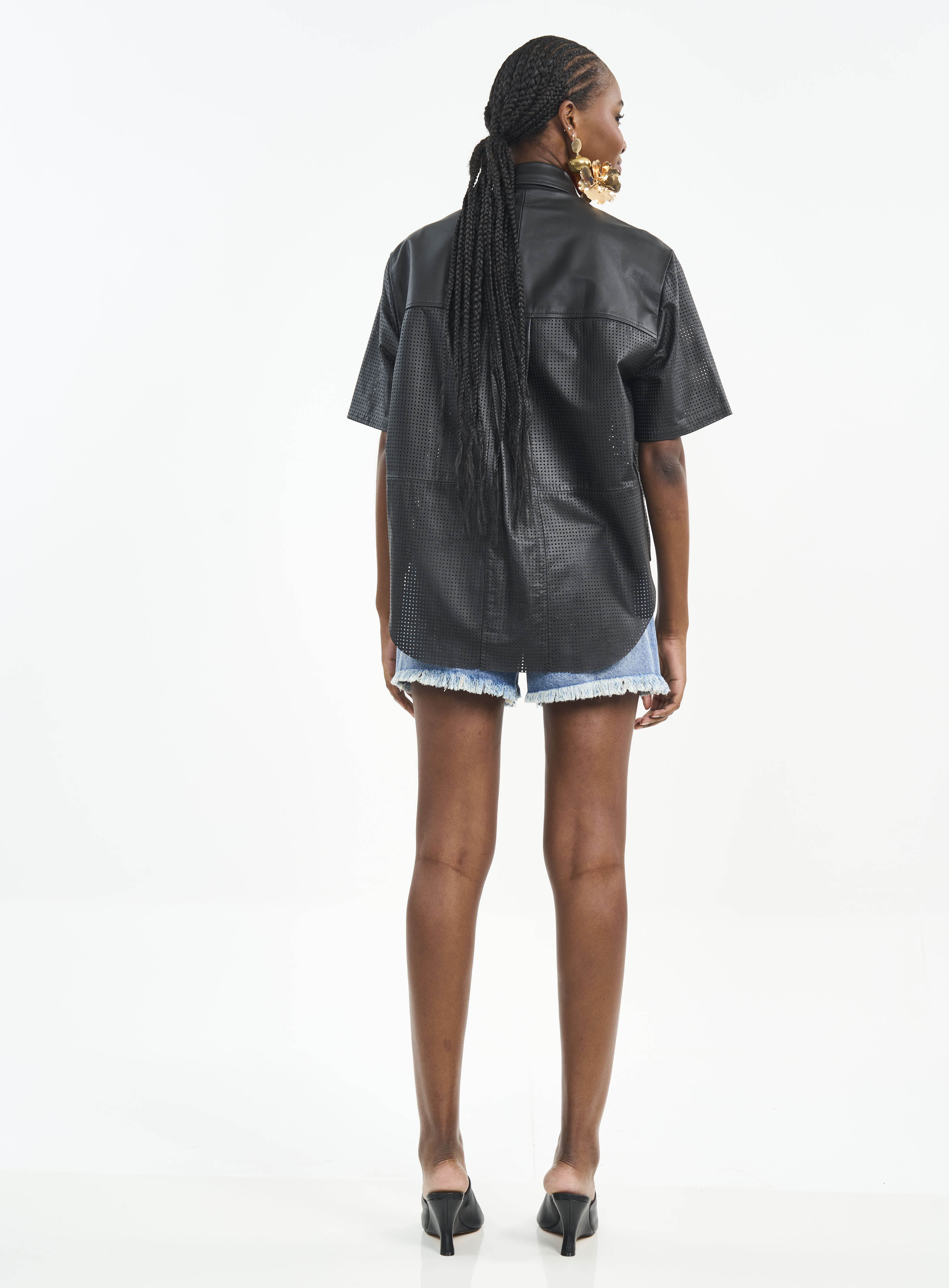 SHORT JEANS JADE 36 INDIGO