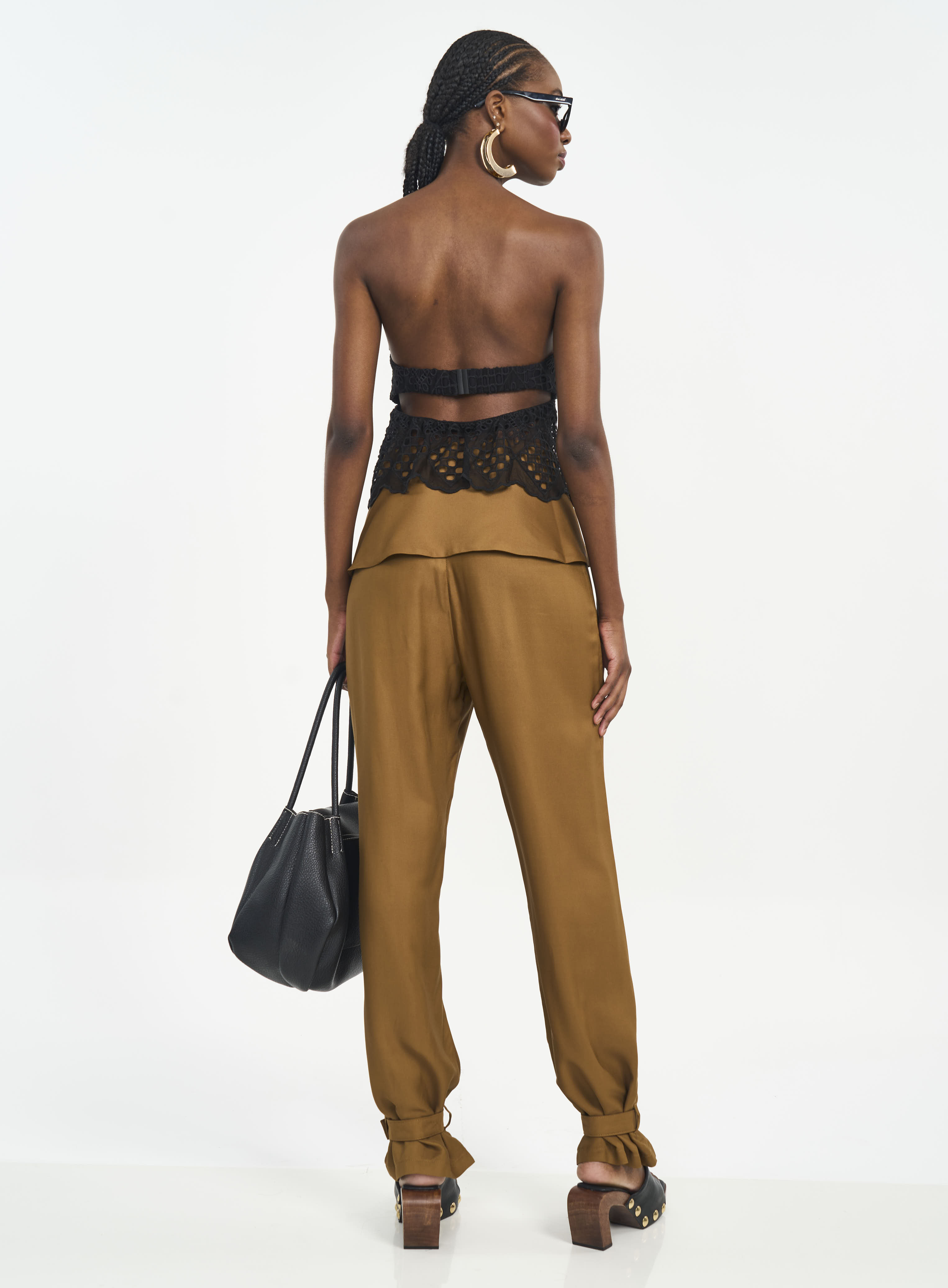 CALÇA COLCCI M MARROM CUMARU