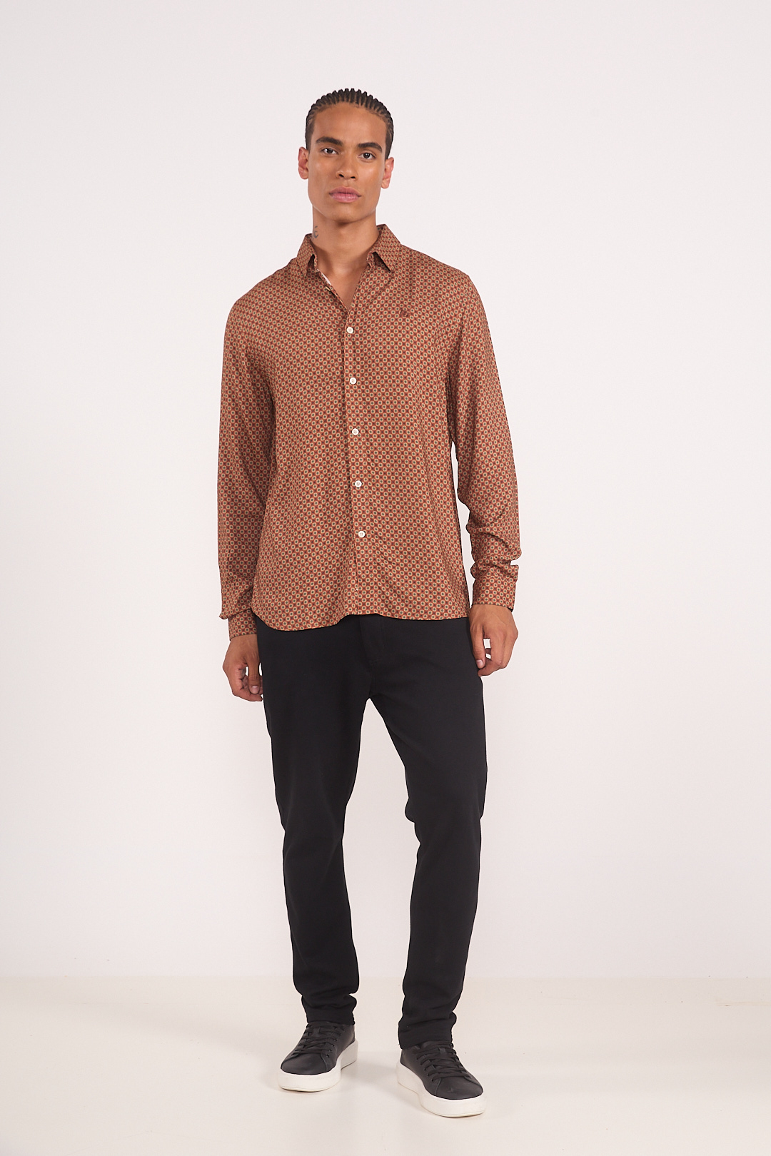 CAMISA ESTAMPADA RELAX 2 GG MODERN SPOTS