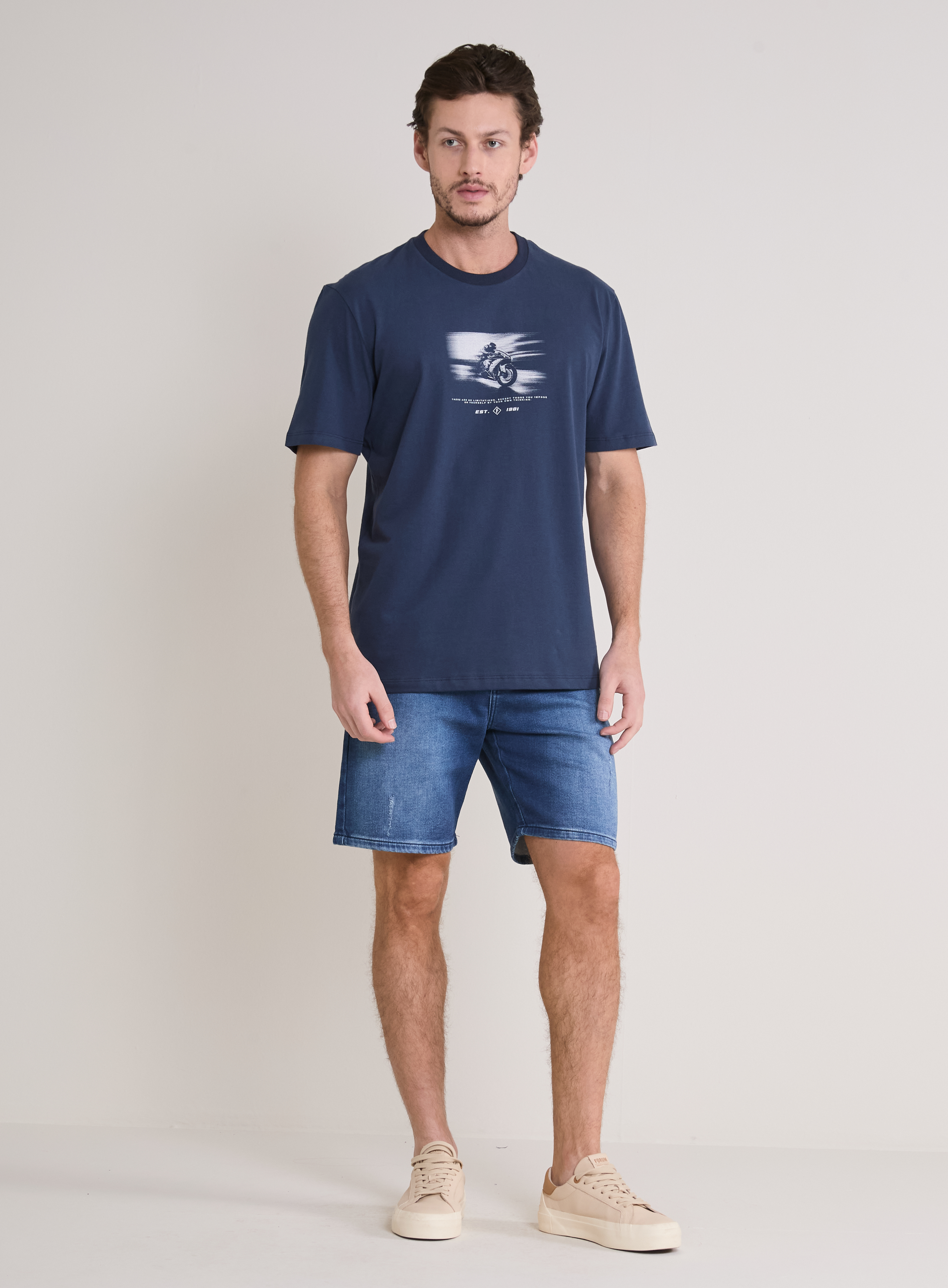 CAMISETA FORUM M AZUL OLYMPIC