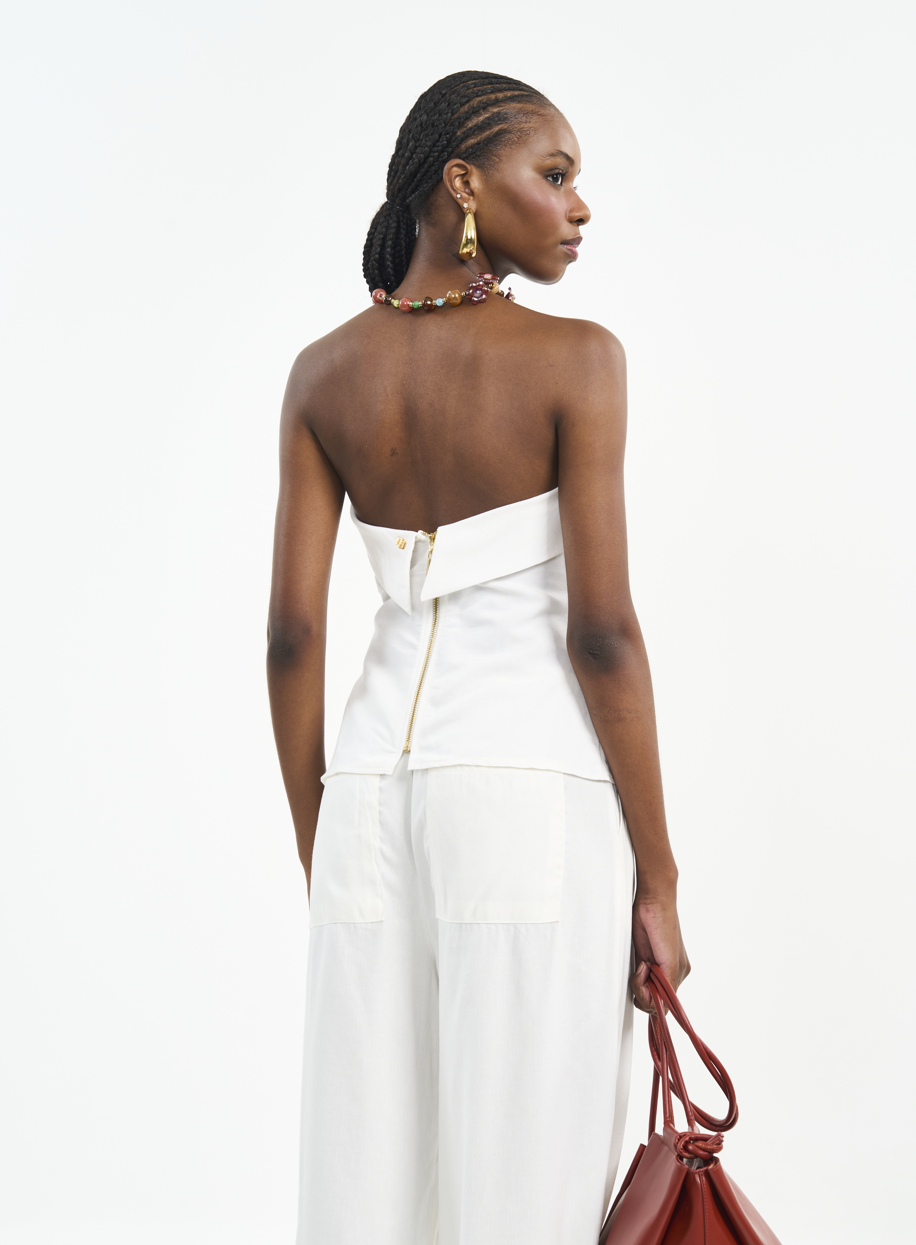 BLUSA LINHO G OFF SHELL