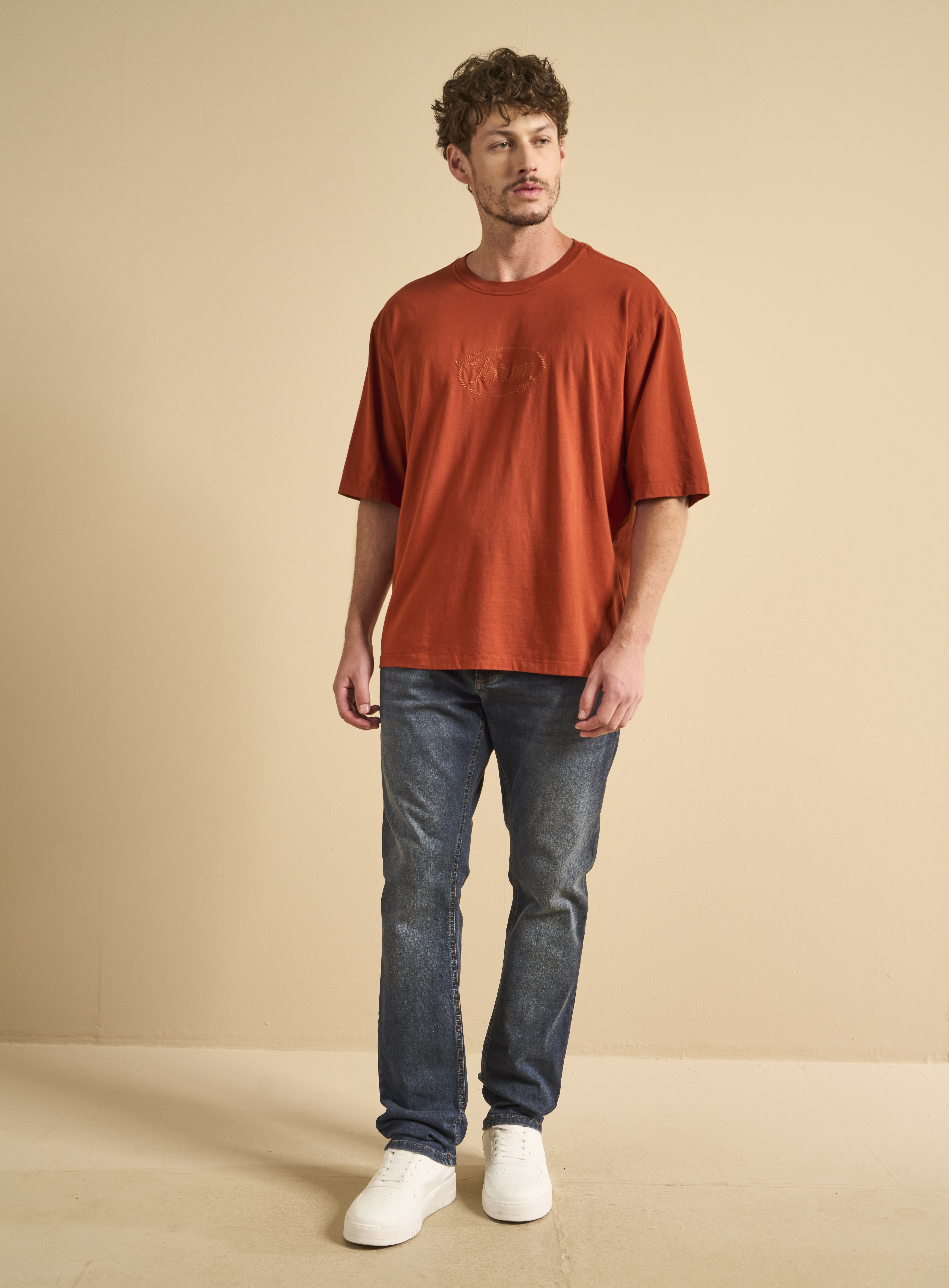 CALÇA JEANS PAUL SLIM 42 INDIGO