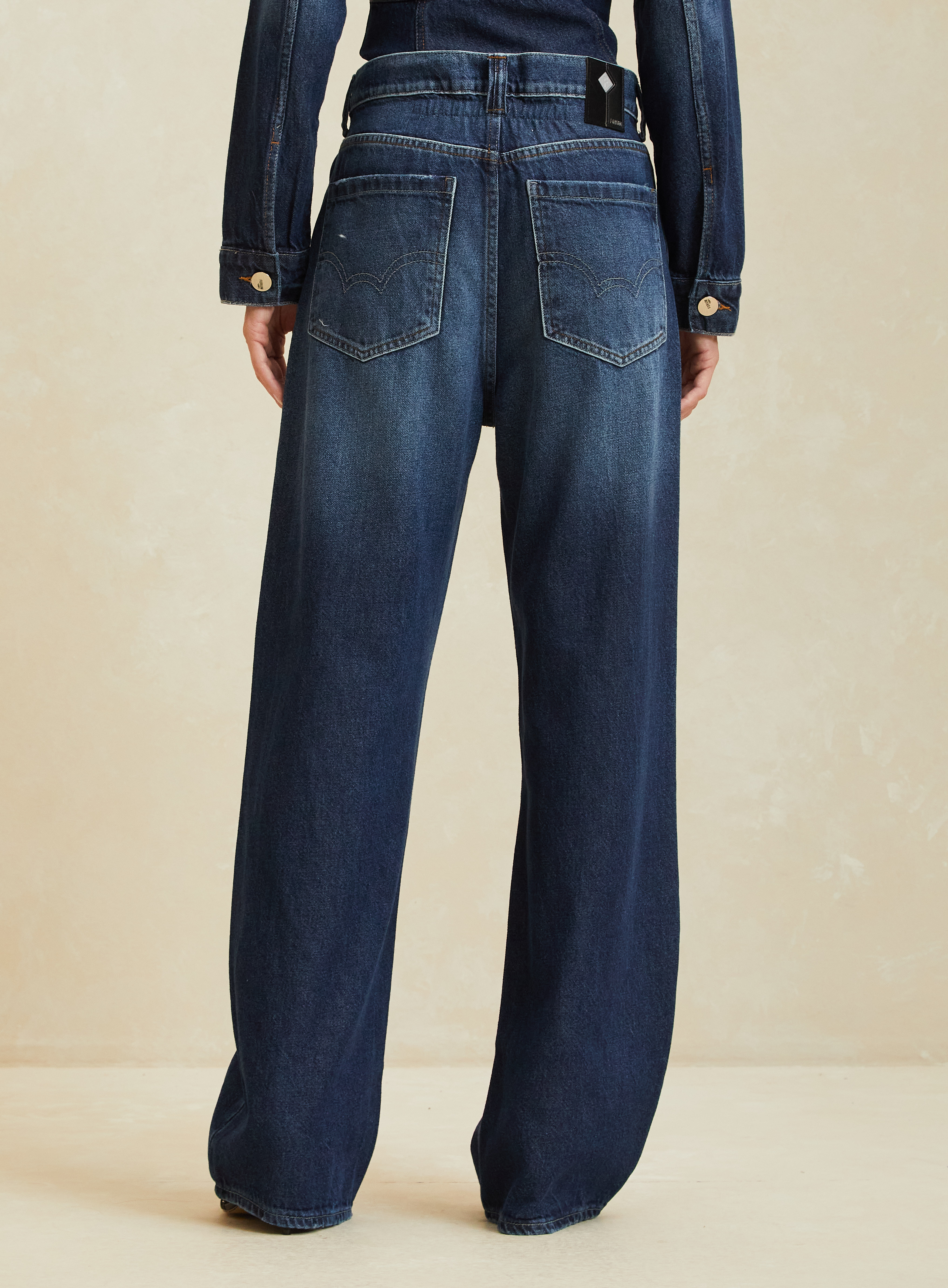 CALÇA JEANS LOW CURVE 36 INDIGO