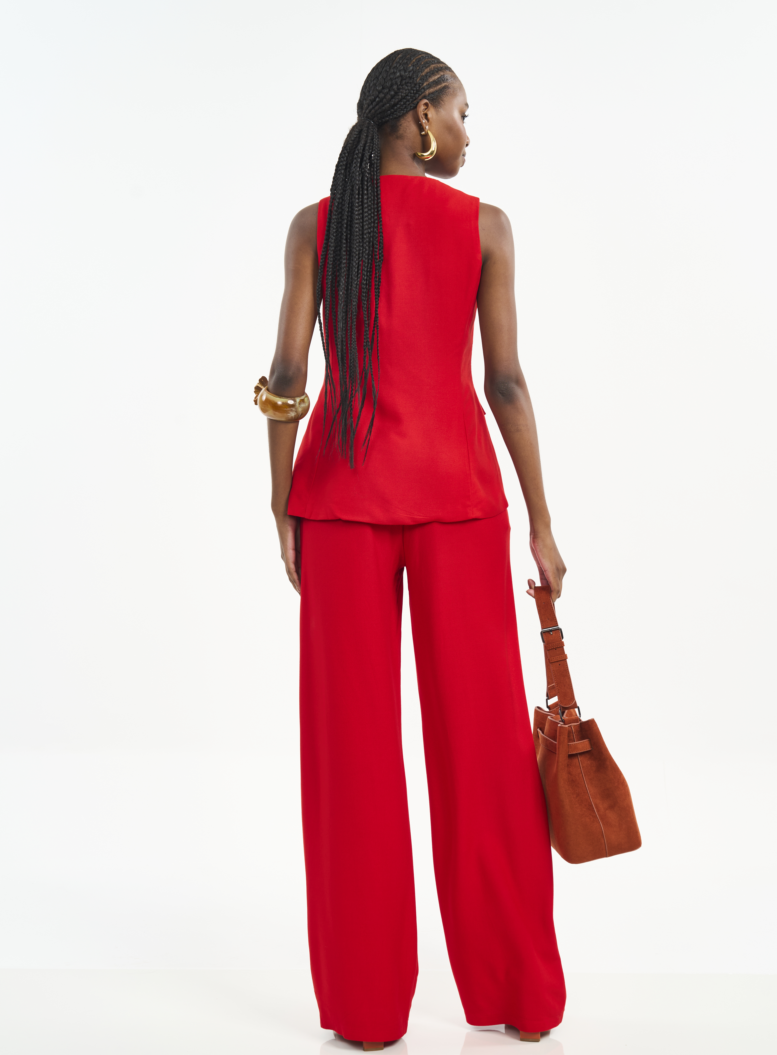 BLUSA COLCCI P VERMELHO SPARKL