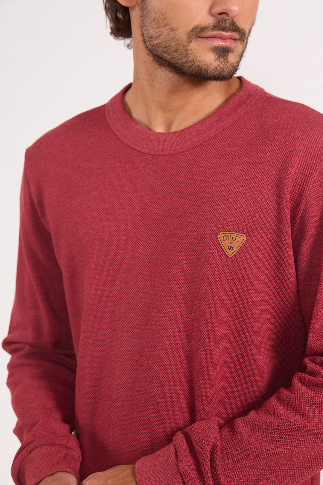 BLUSÃO COLCCI GG VERMELHO VIN RO