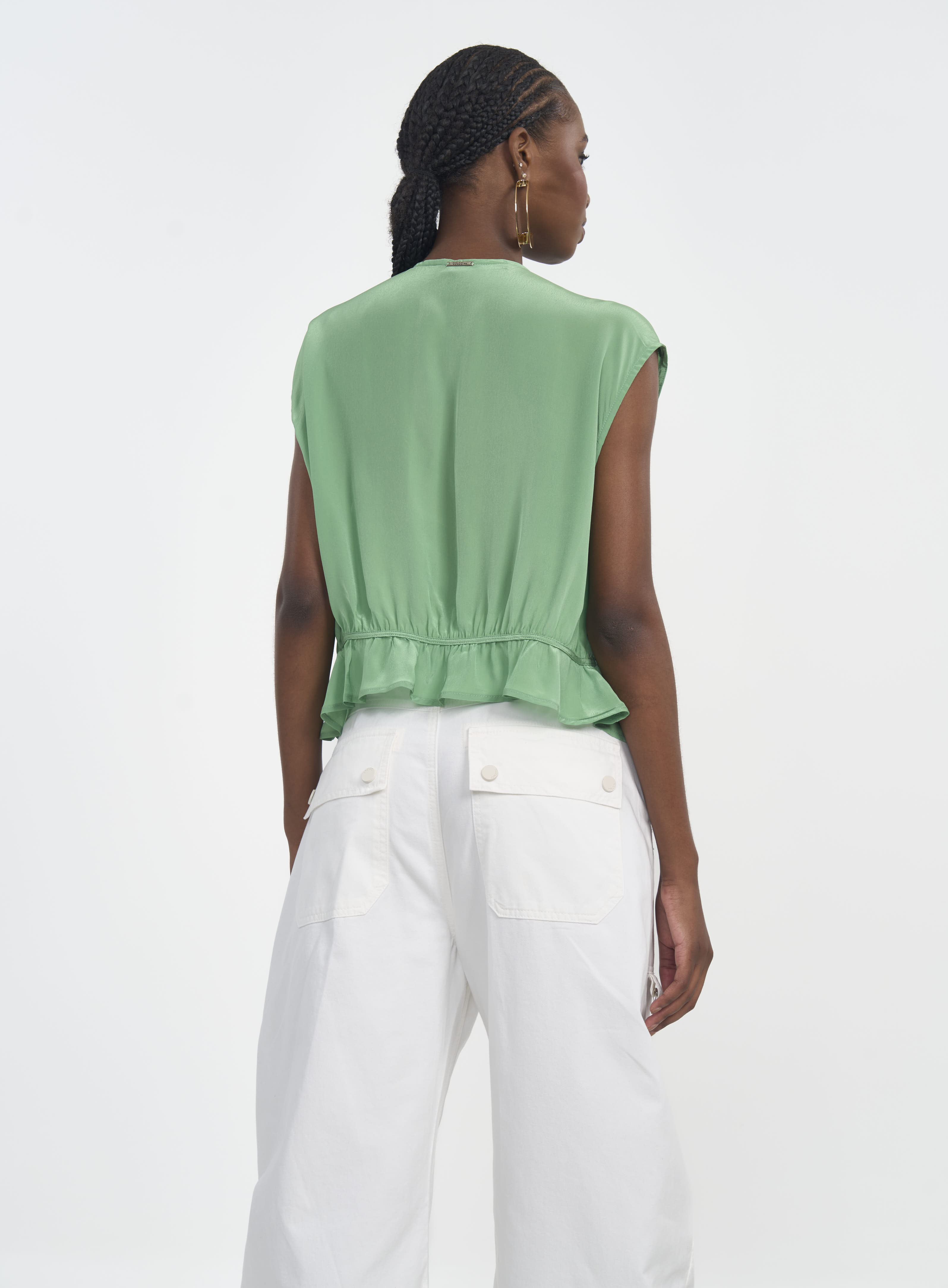 BLUSA COLCCI P VERDE VEGGIR