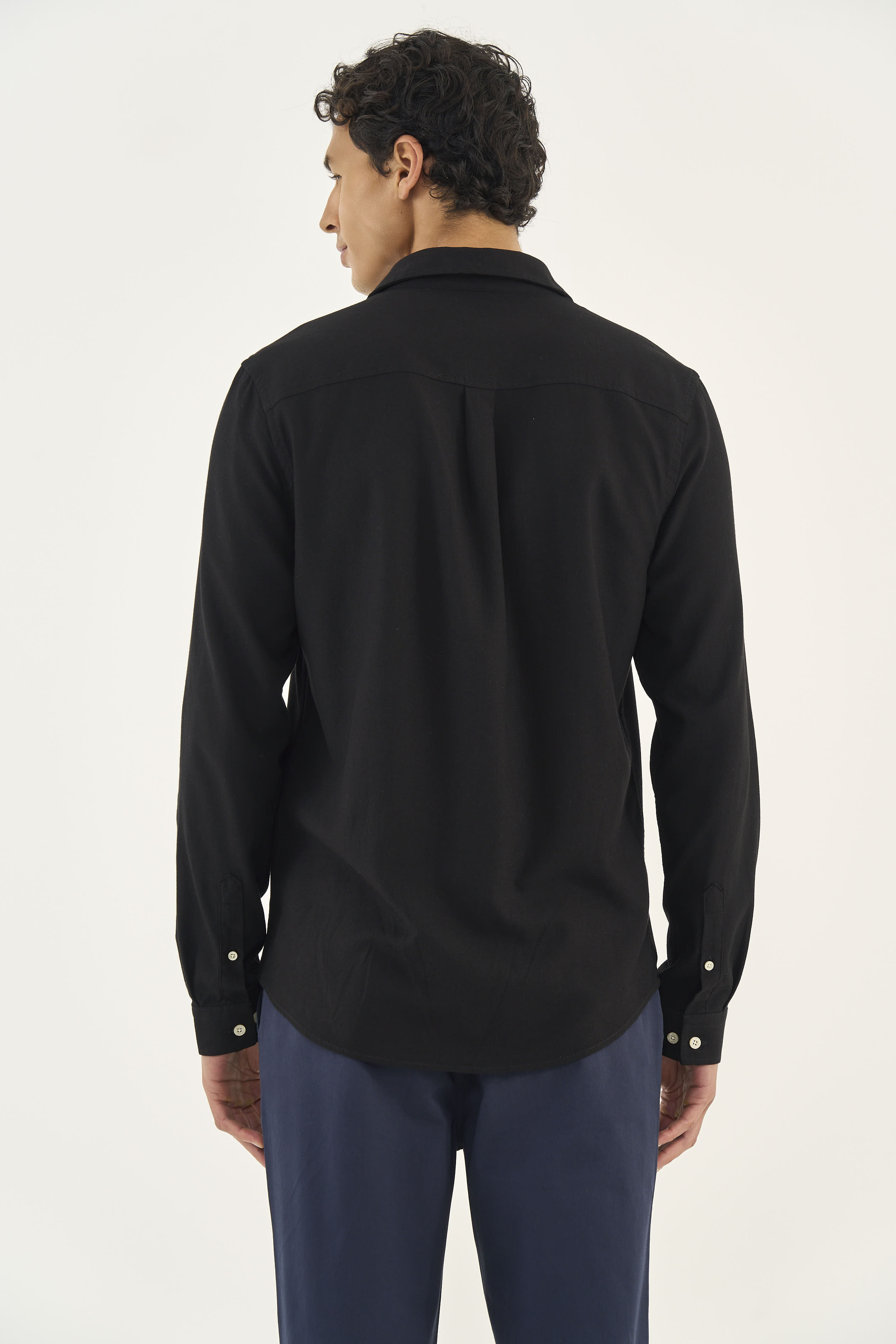 CAMISA LINHO RELAX G BEGE TAUPE