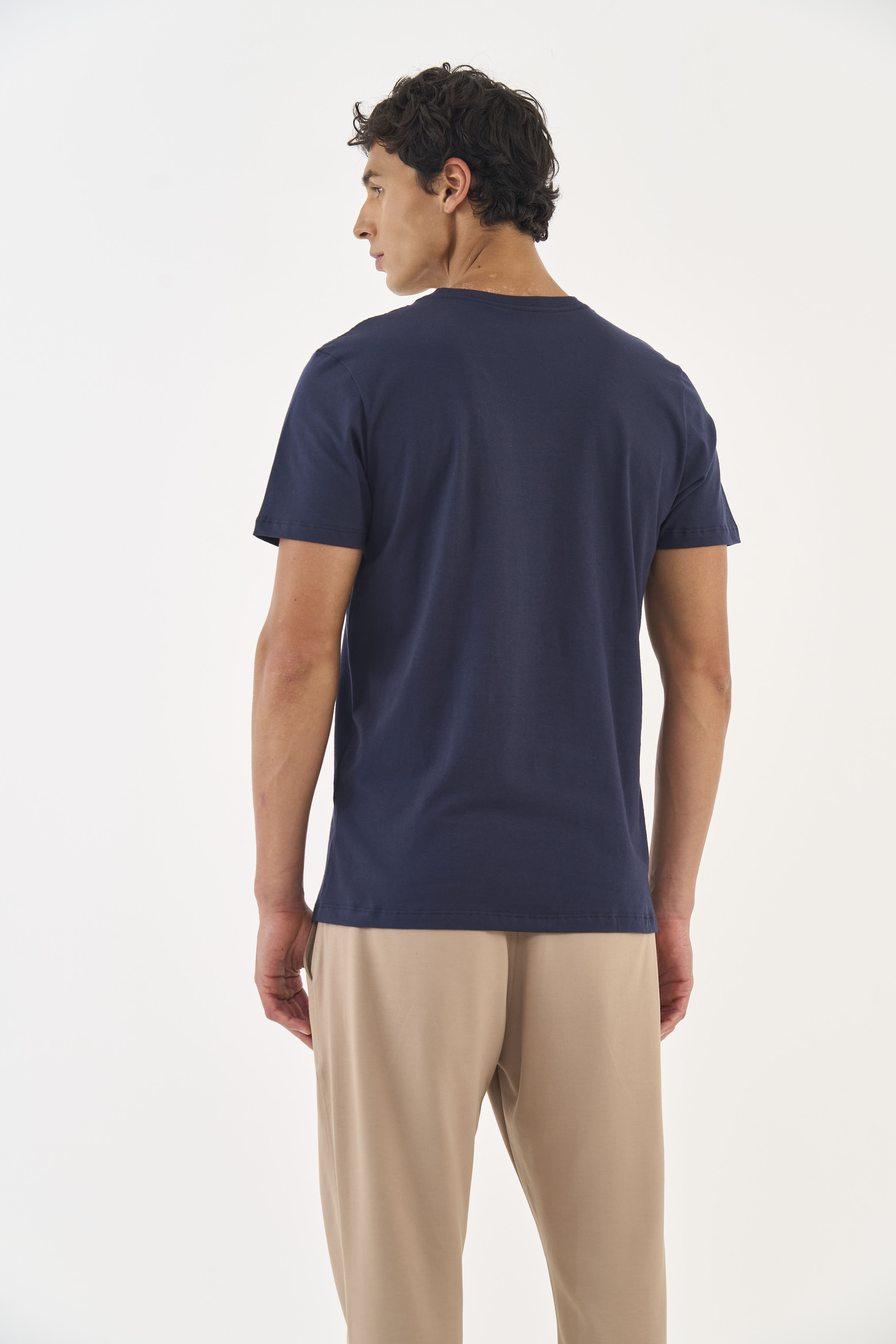 CAMISETA COLCCI GG BEGE CINZAS