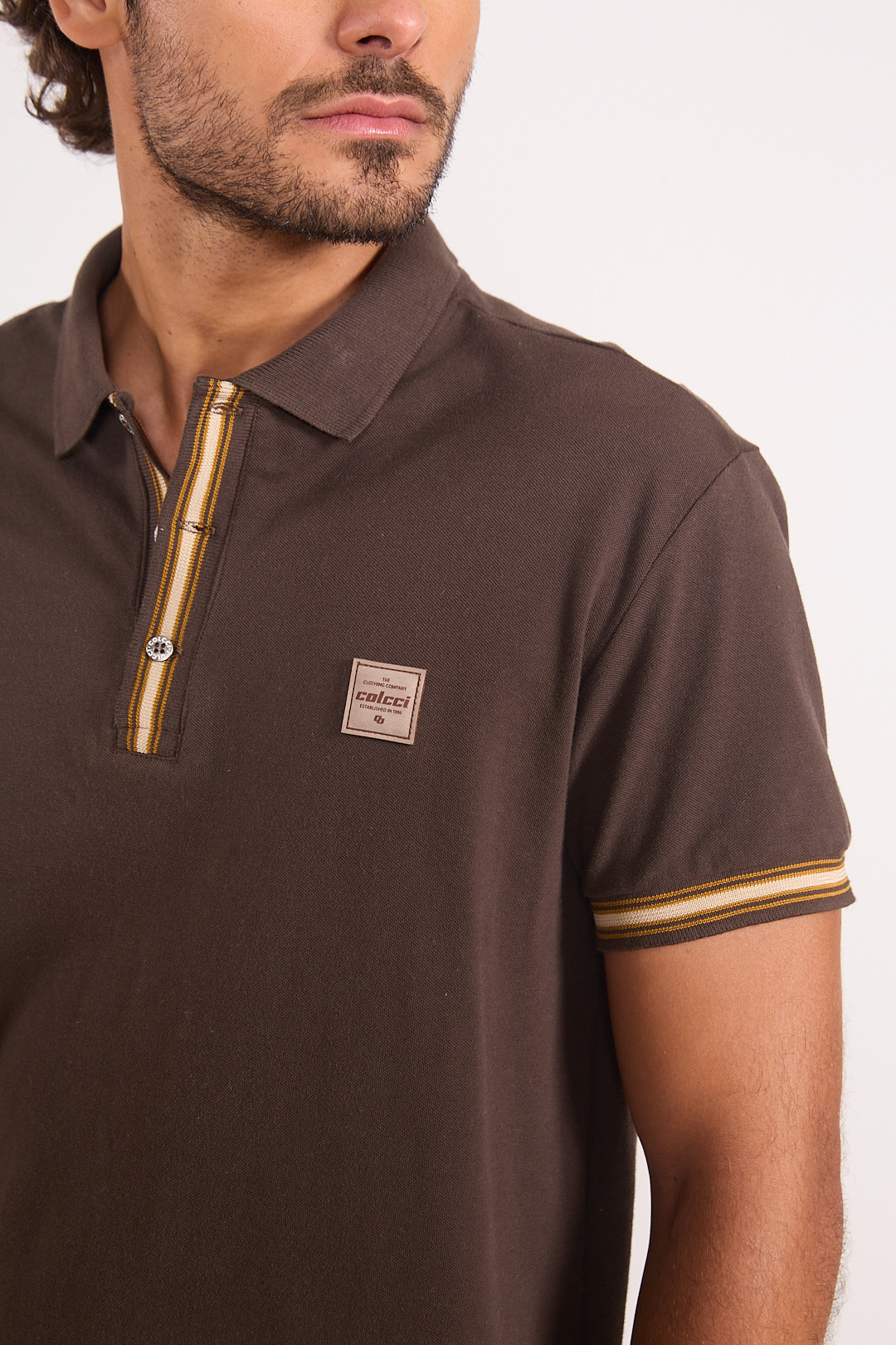 POLO COLCCI XGG MARROM COCONUT