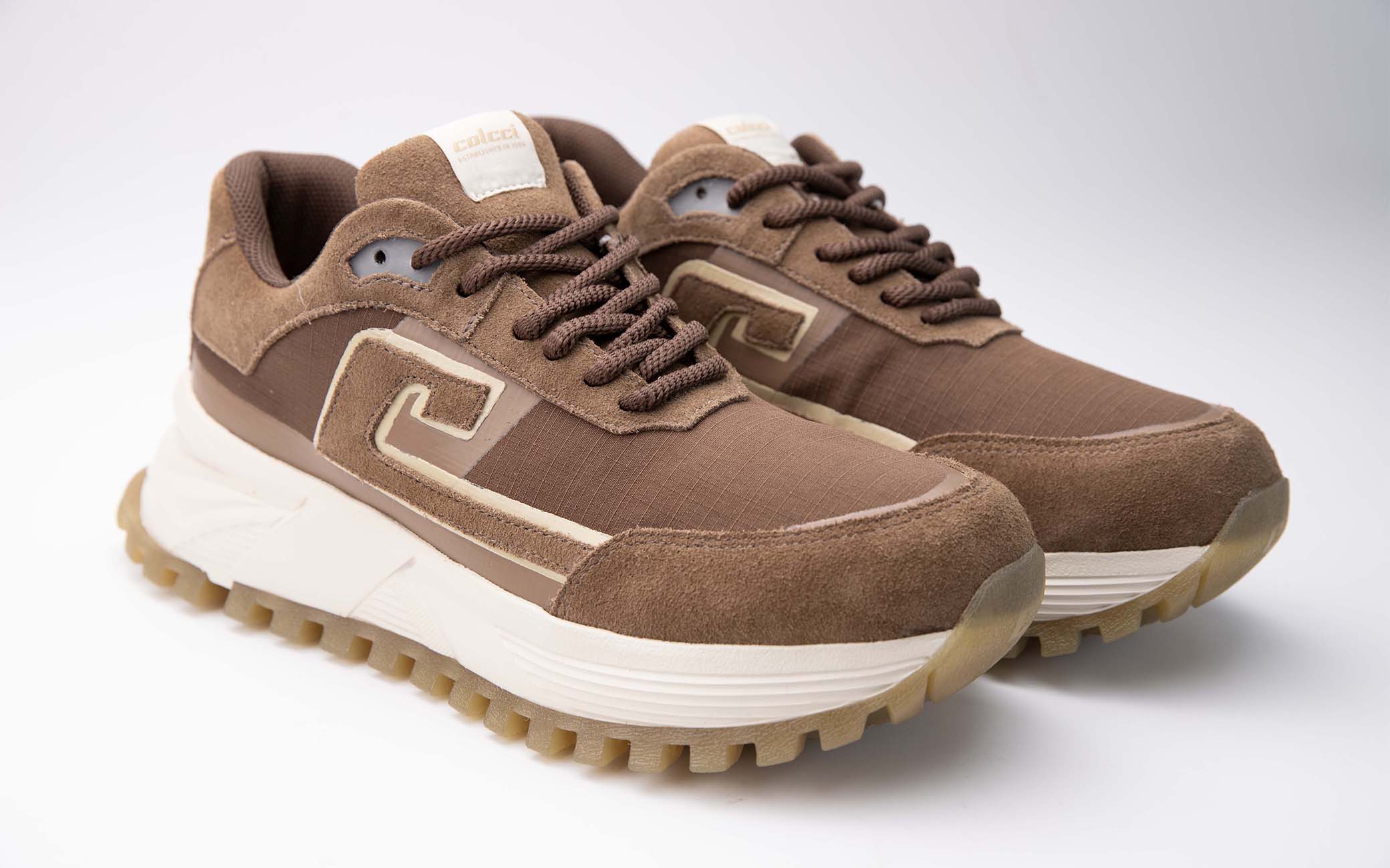 TENIS COLCCI GIANT SQUARE UNISX 39 MARROM CARVALHO