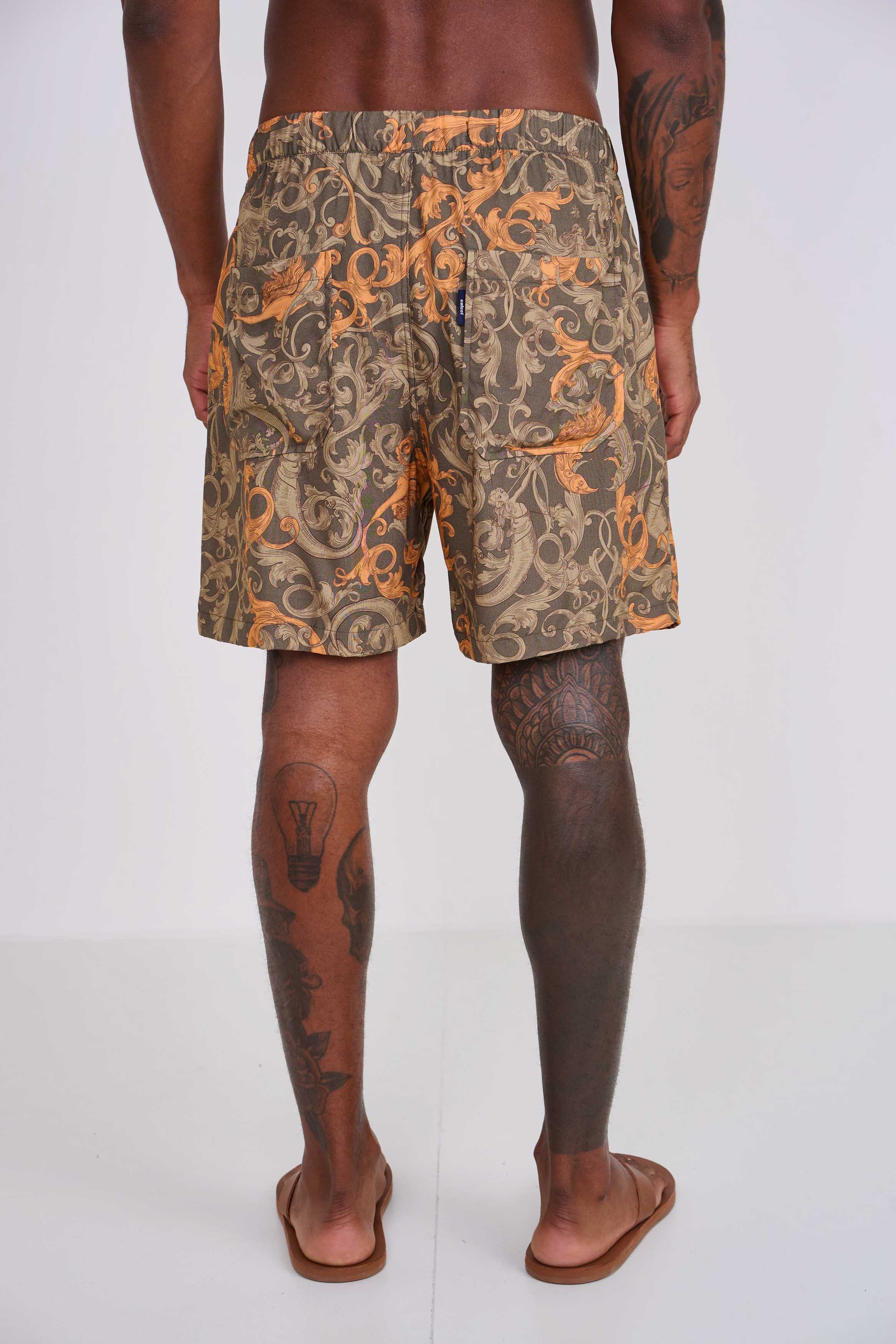 BEACHSHORT ESTAMPADO M SIRENA