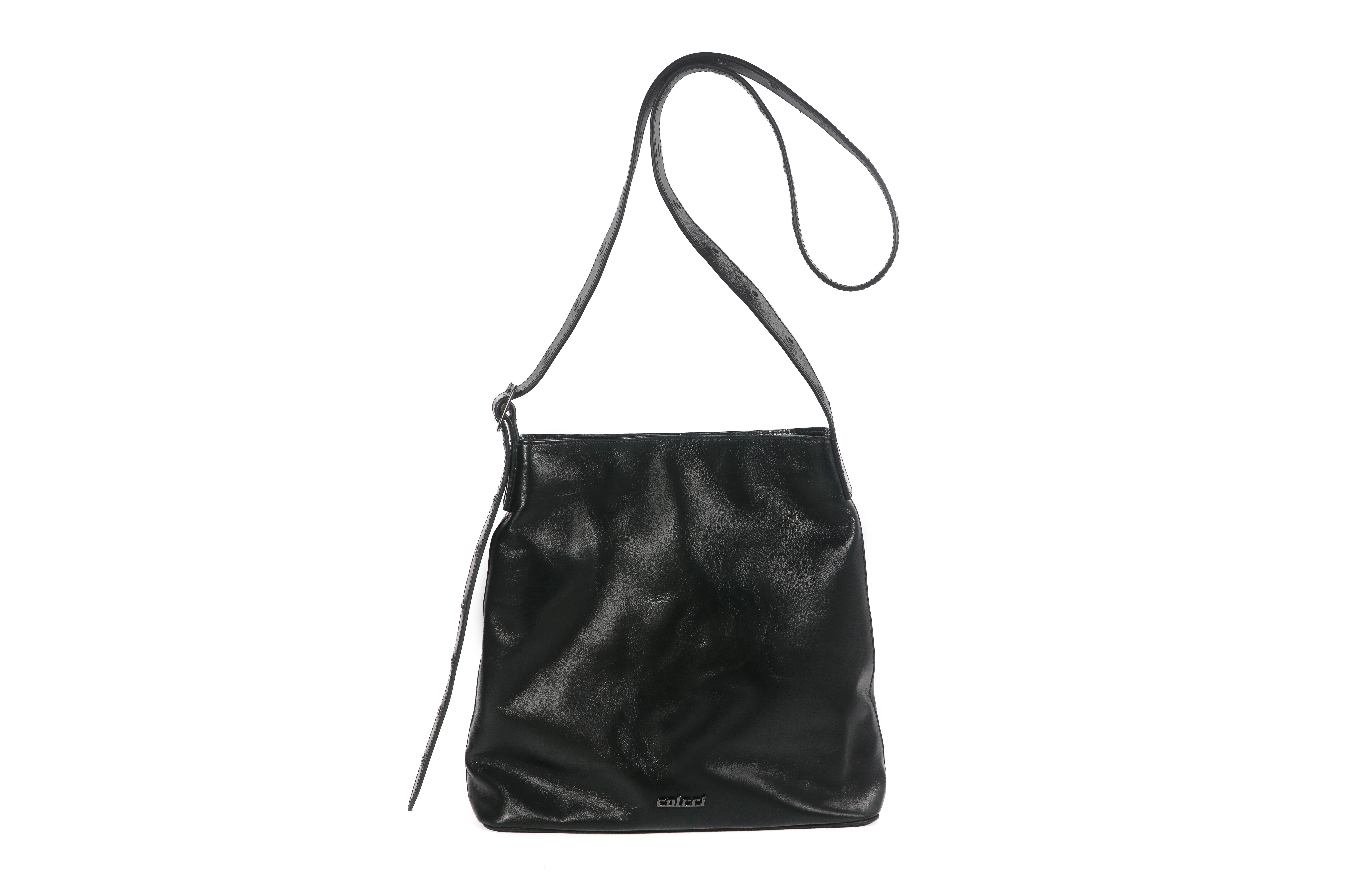 BOLSA COLCCI SHOULDER COURO U PRETO
