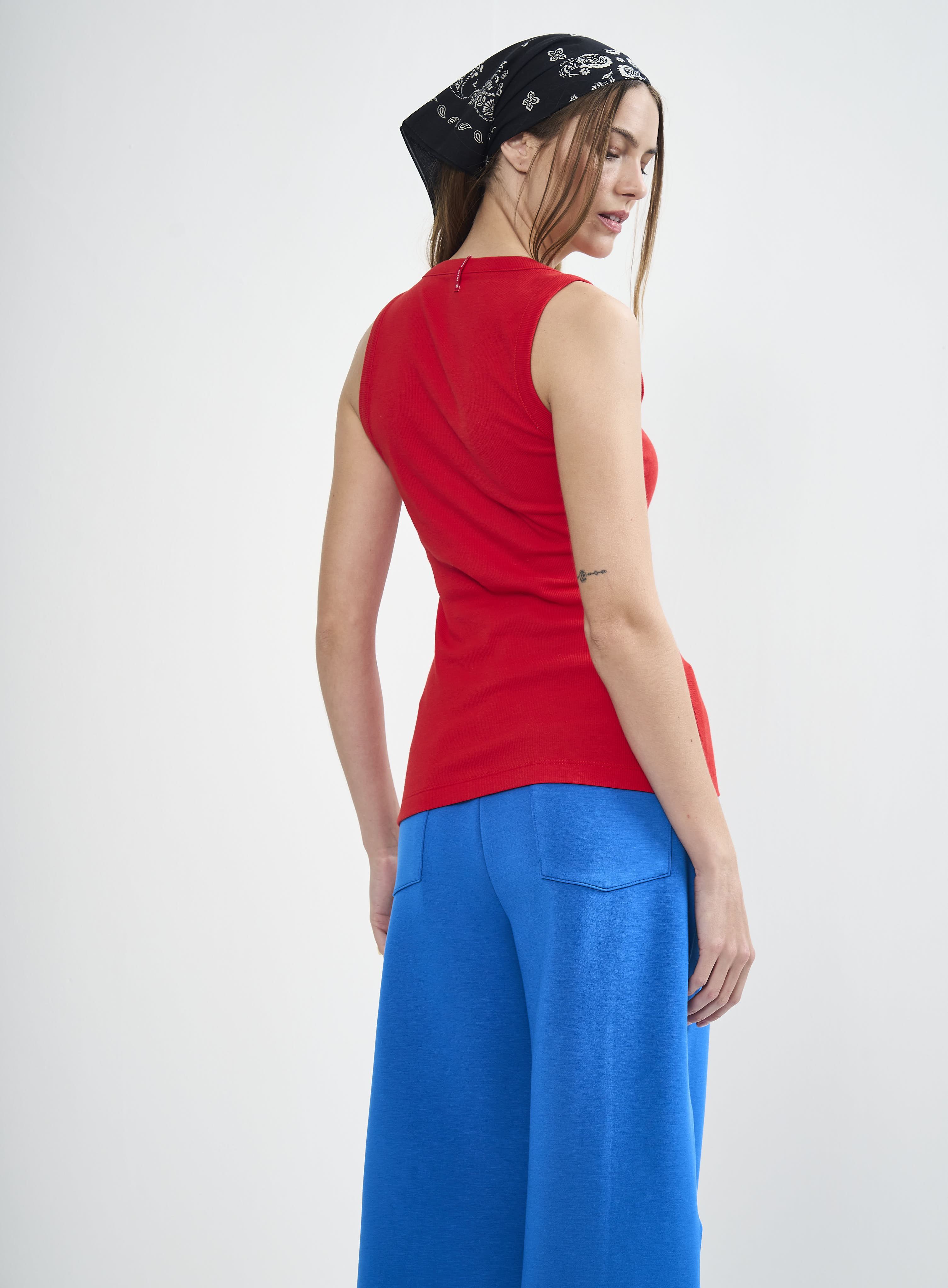 REGATA CANELADA GG VERMELHO LUXURY