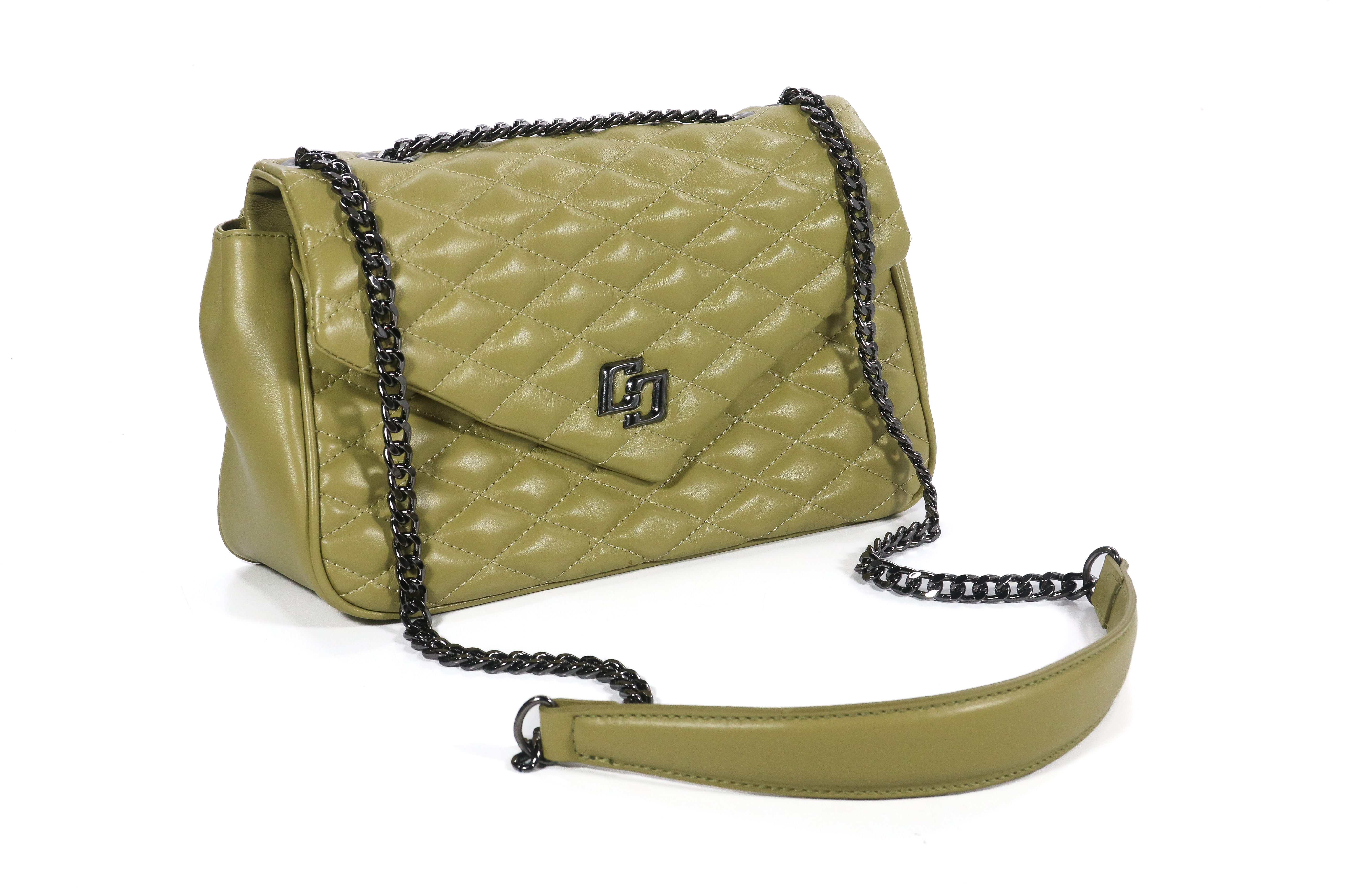 BOLSA COLCCI SHOULDER KATE COURO U PRETO