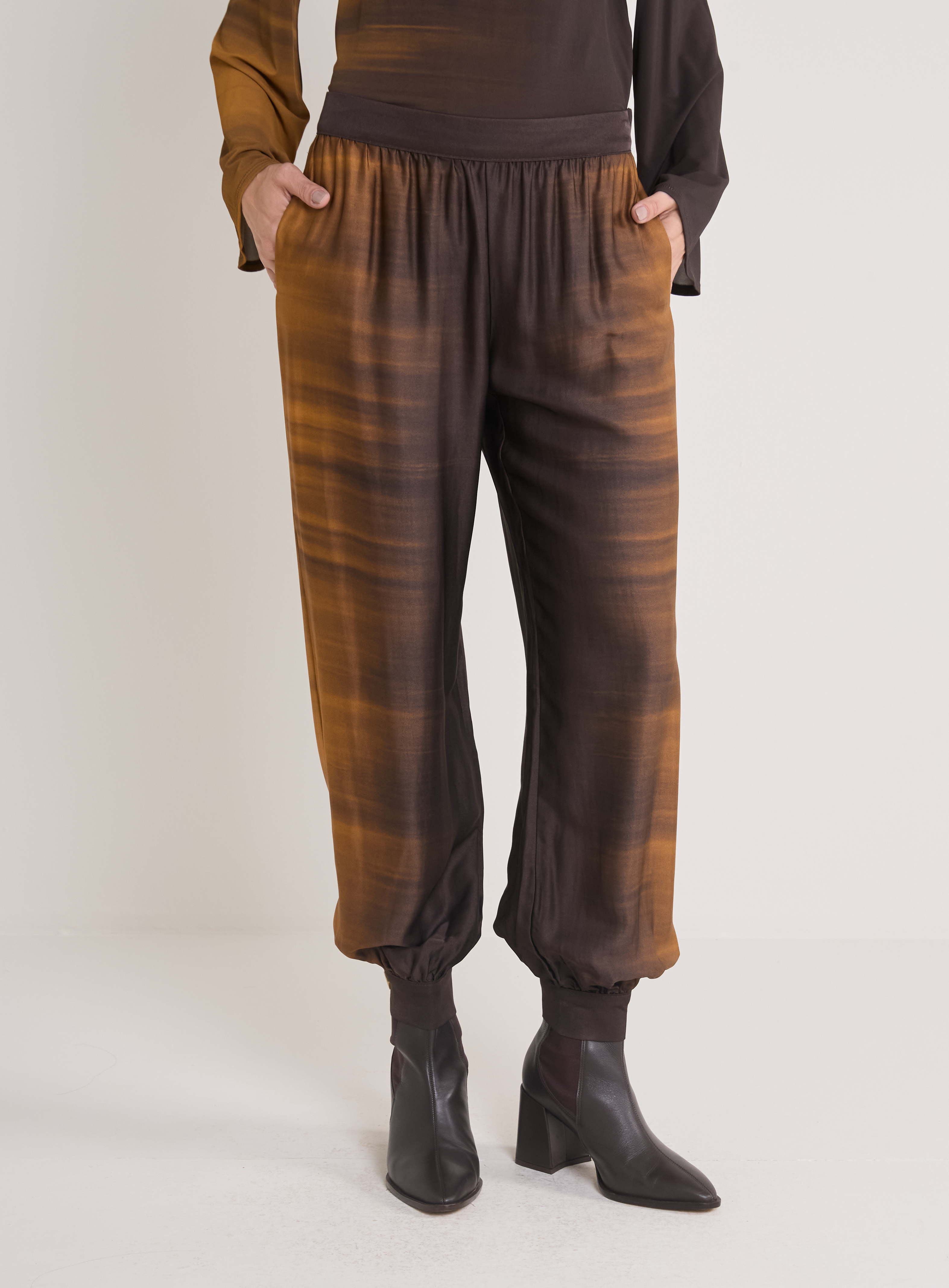 CALÇA ESTAMPADA P GOLDEN GRADIENT