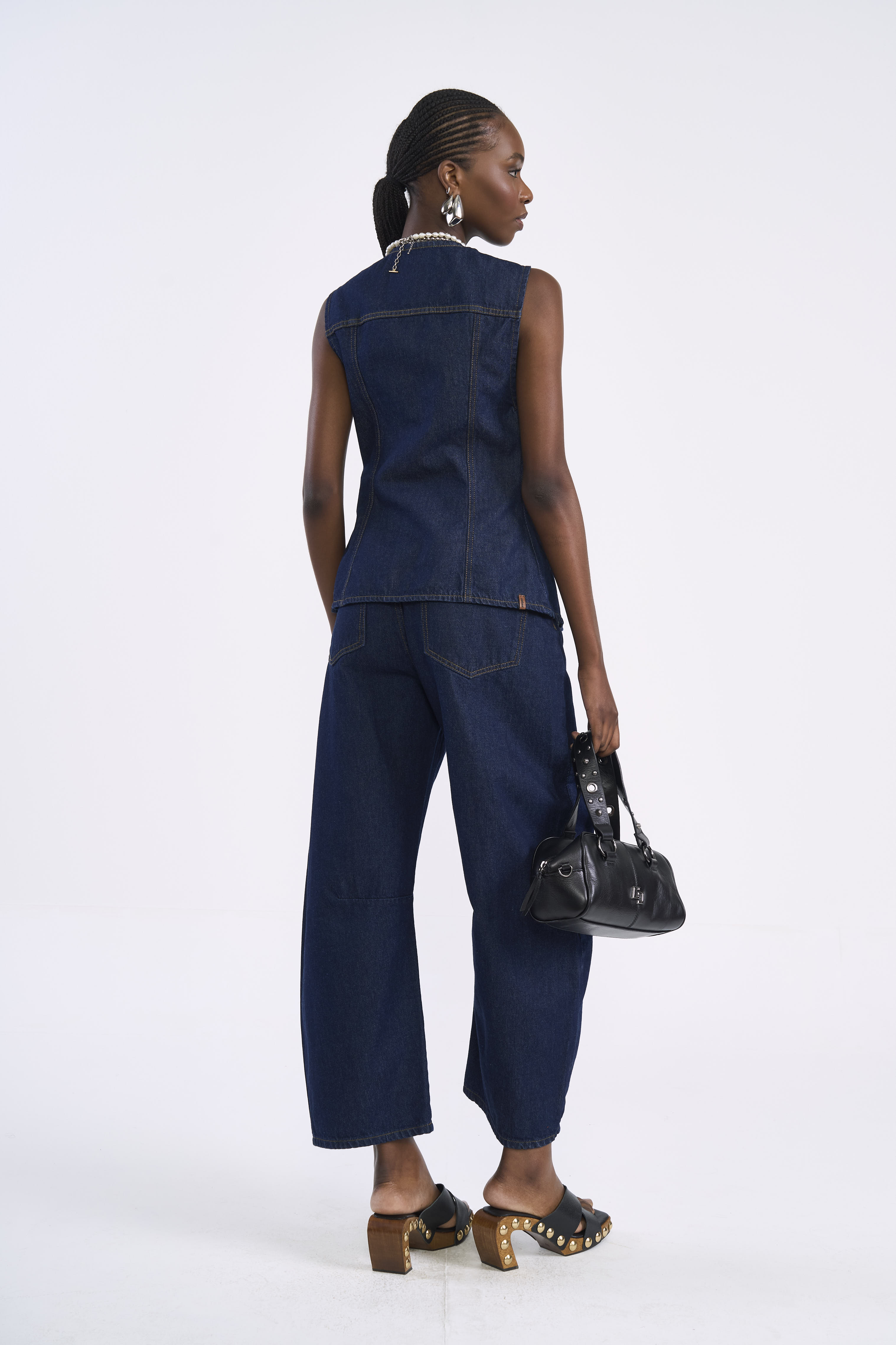 CALÇA JEANS BARRIL 44 INDIGO