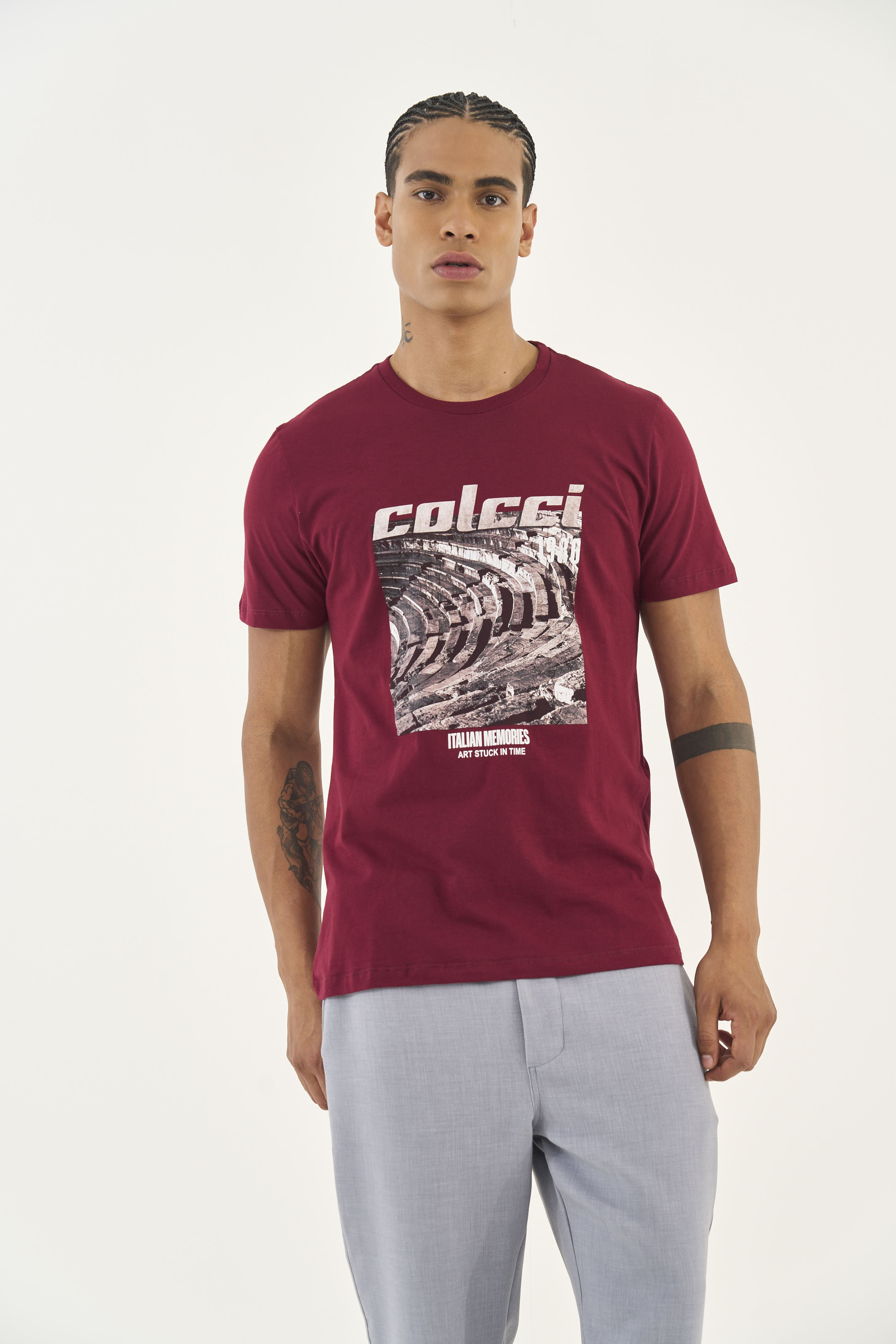 CAMISETA ESTAMPADA GG OFF SHELL