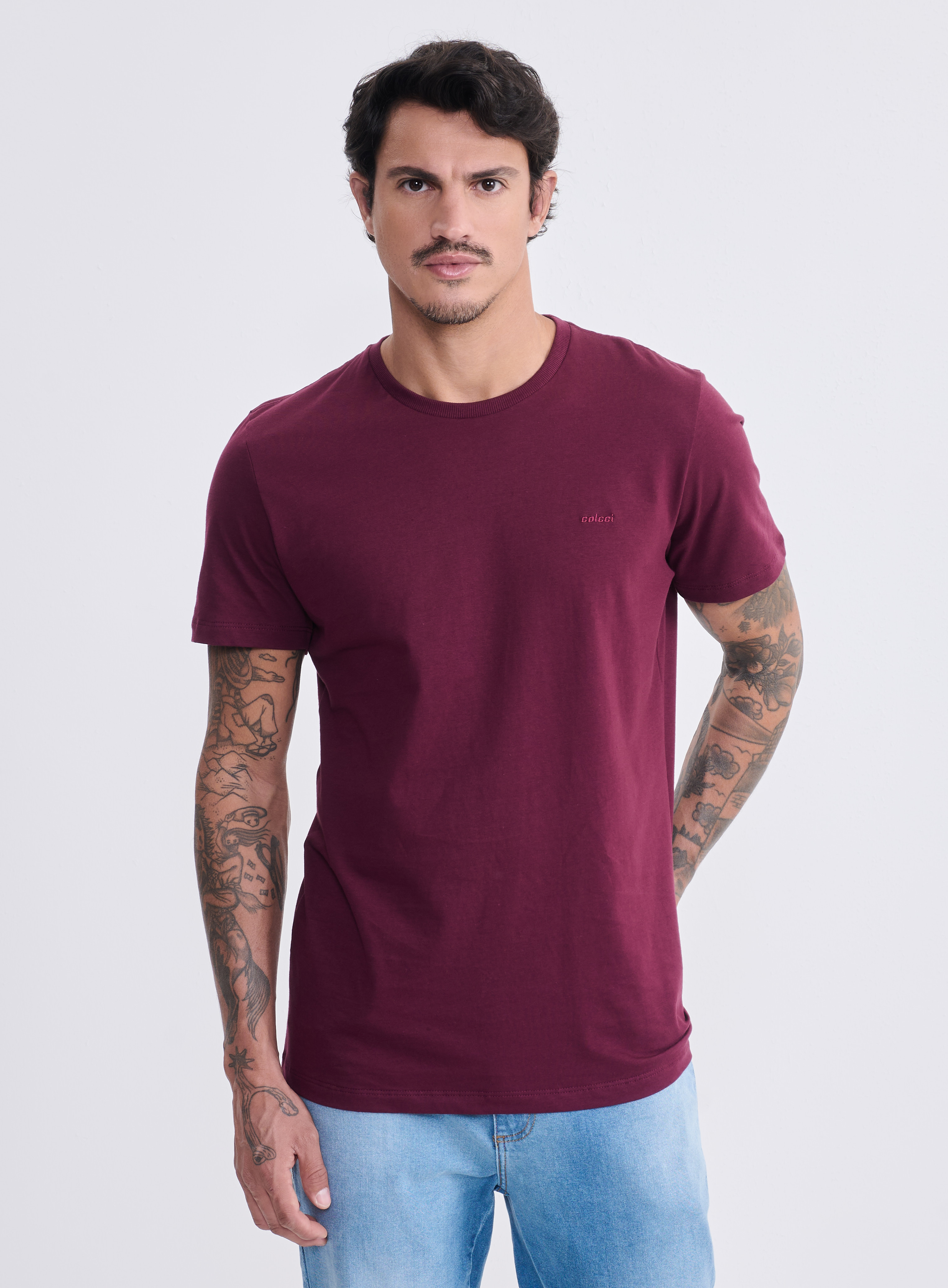 CAMISETA COLCCI G AZUL DARKNESS