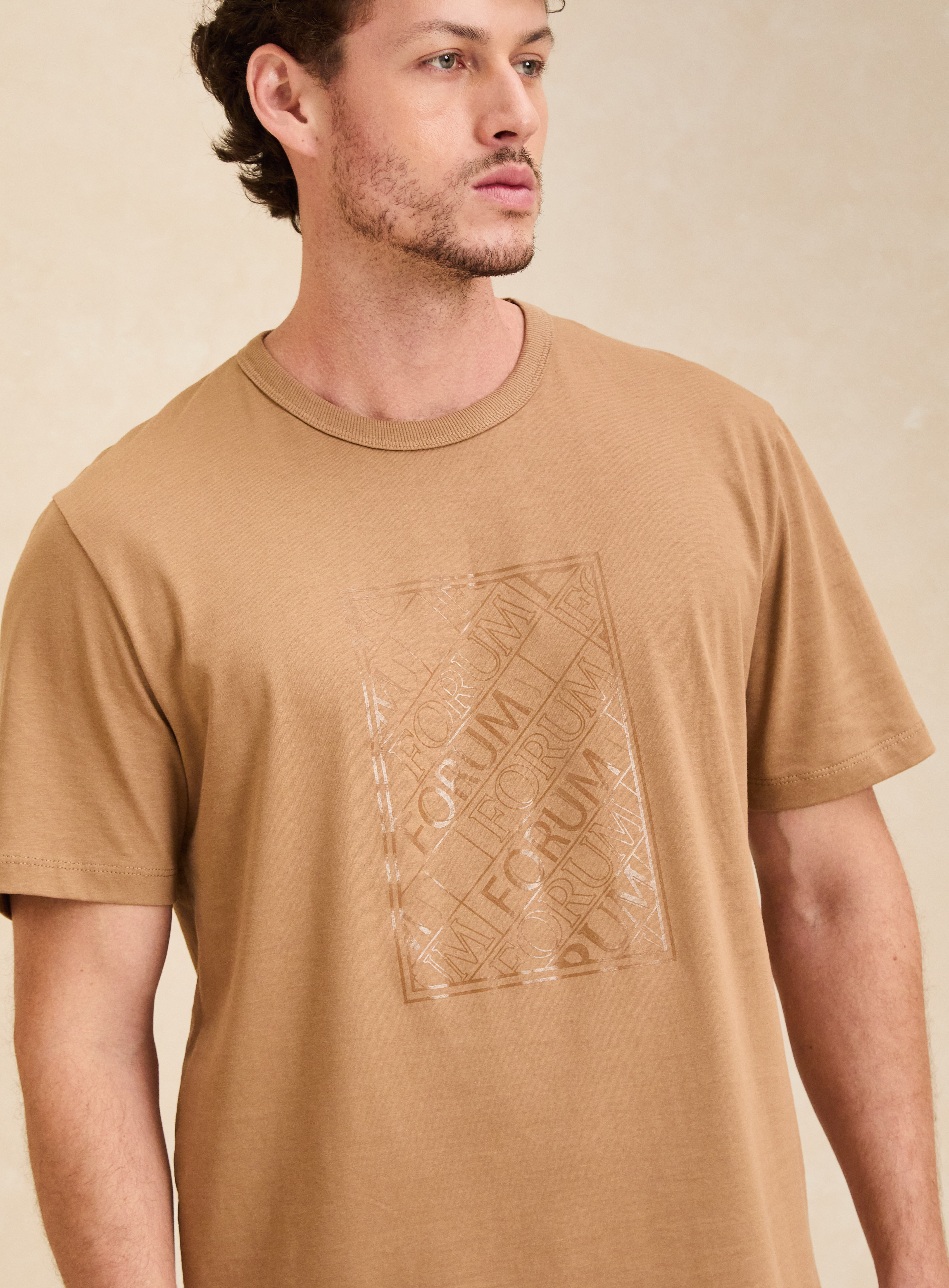 CAMISETA FORUM GG MARROM TIMUR