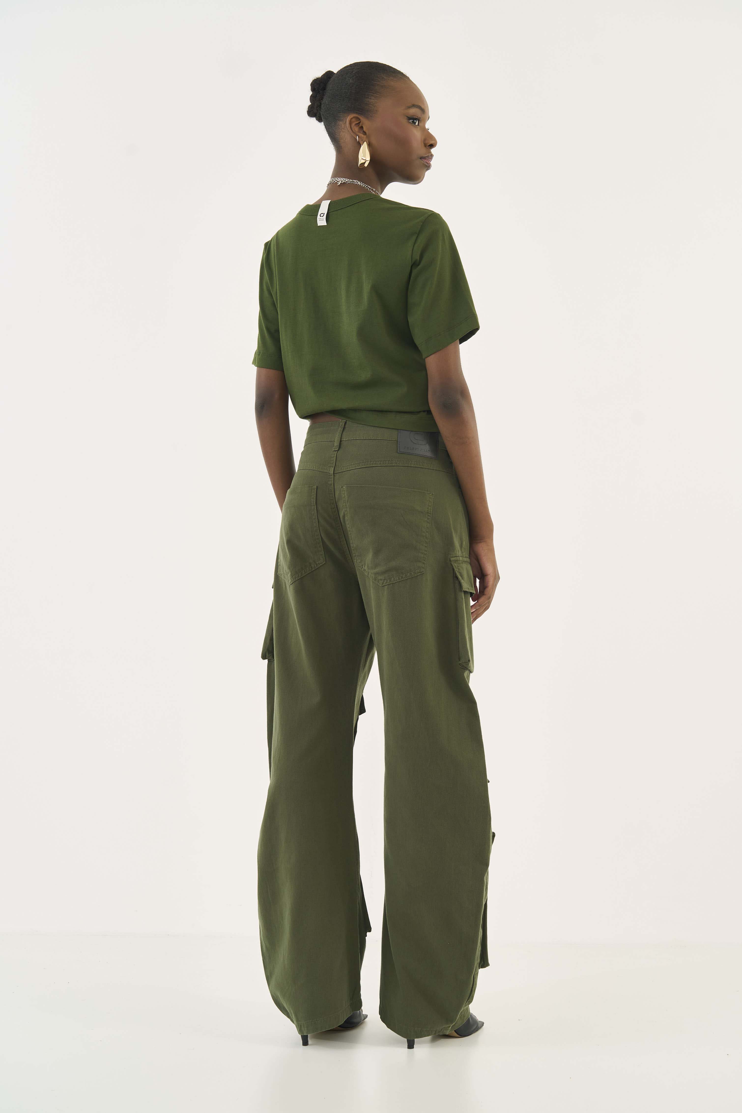 CAMISETA COLCCI JEANS PP VERDE ÉDEN