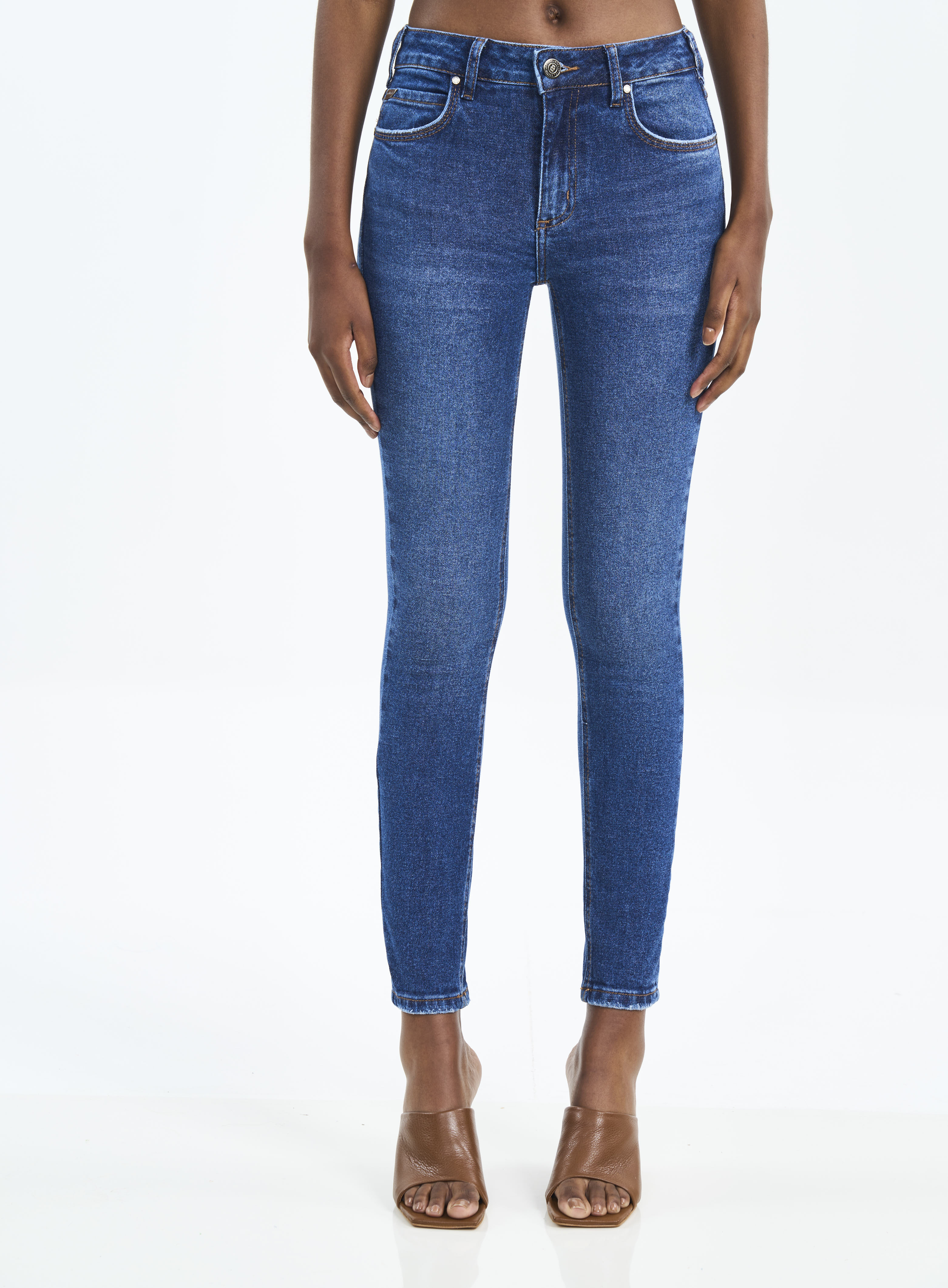 CALÇA JEANS BIA 46 INDIGO