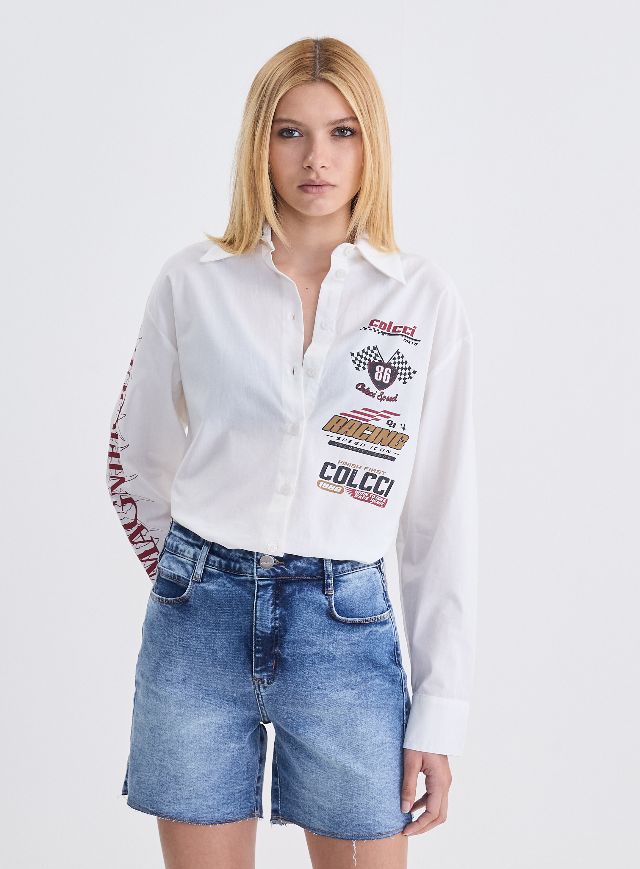 BERMUDA JEANS JADE 36 INDIGO