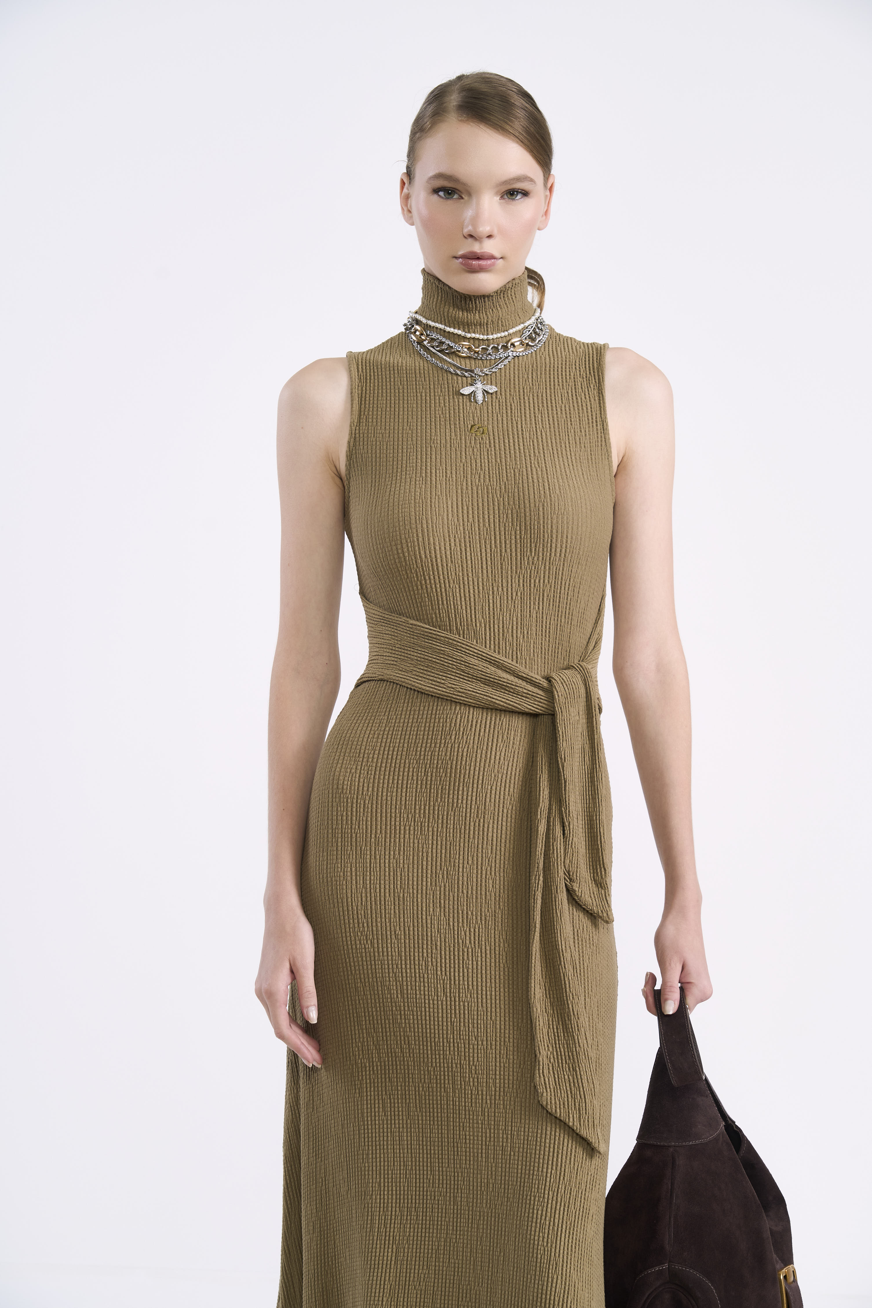VESTIDO COLCCI M BEGE MISK