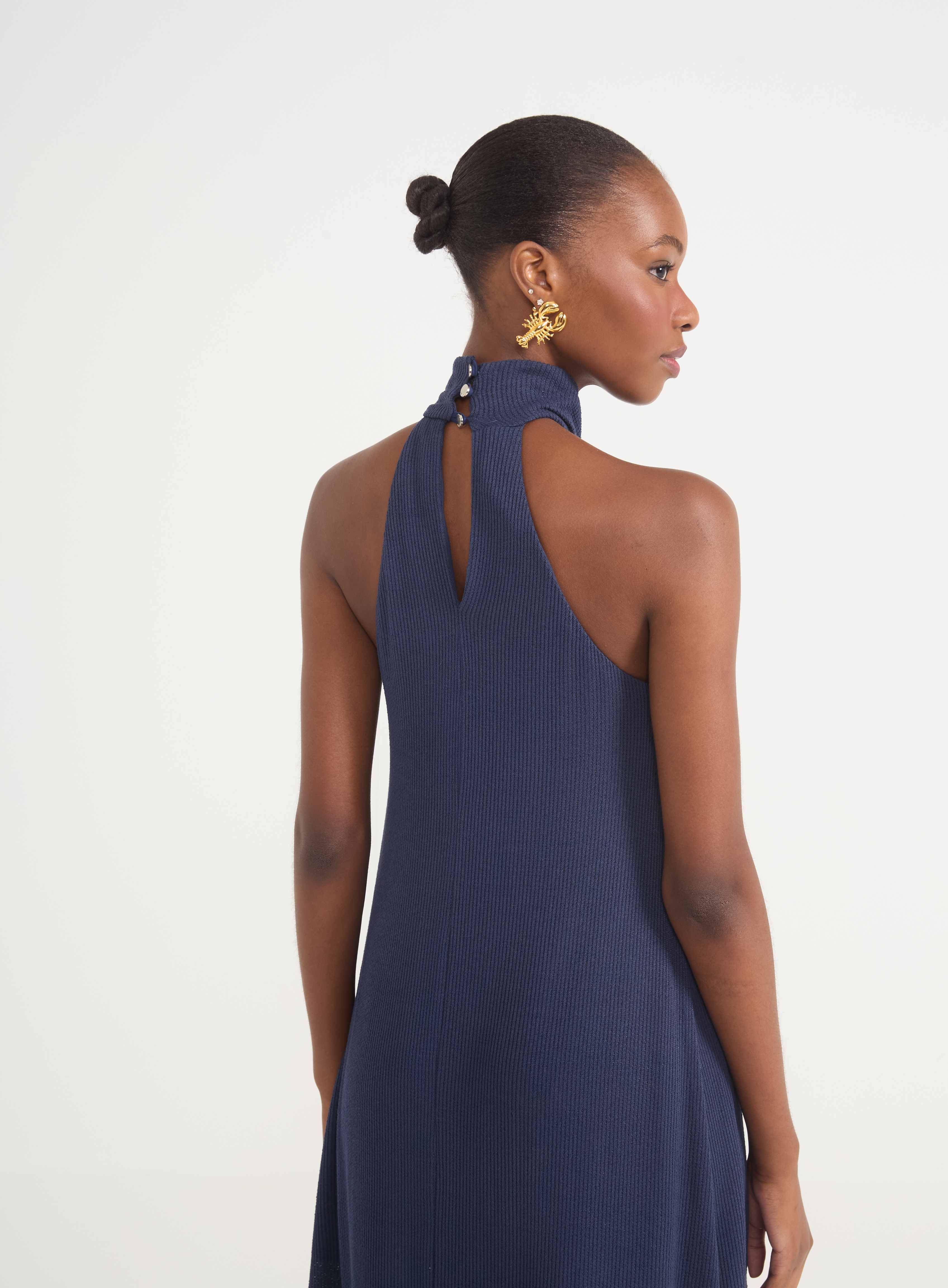 VESTIDO COLCCI M AZUL DARKNESS