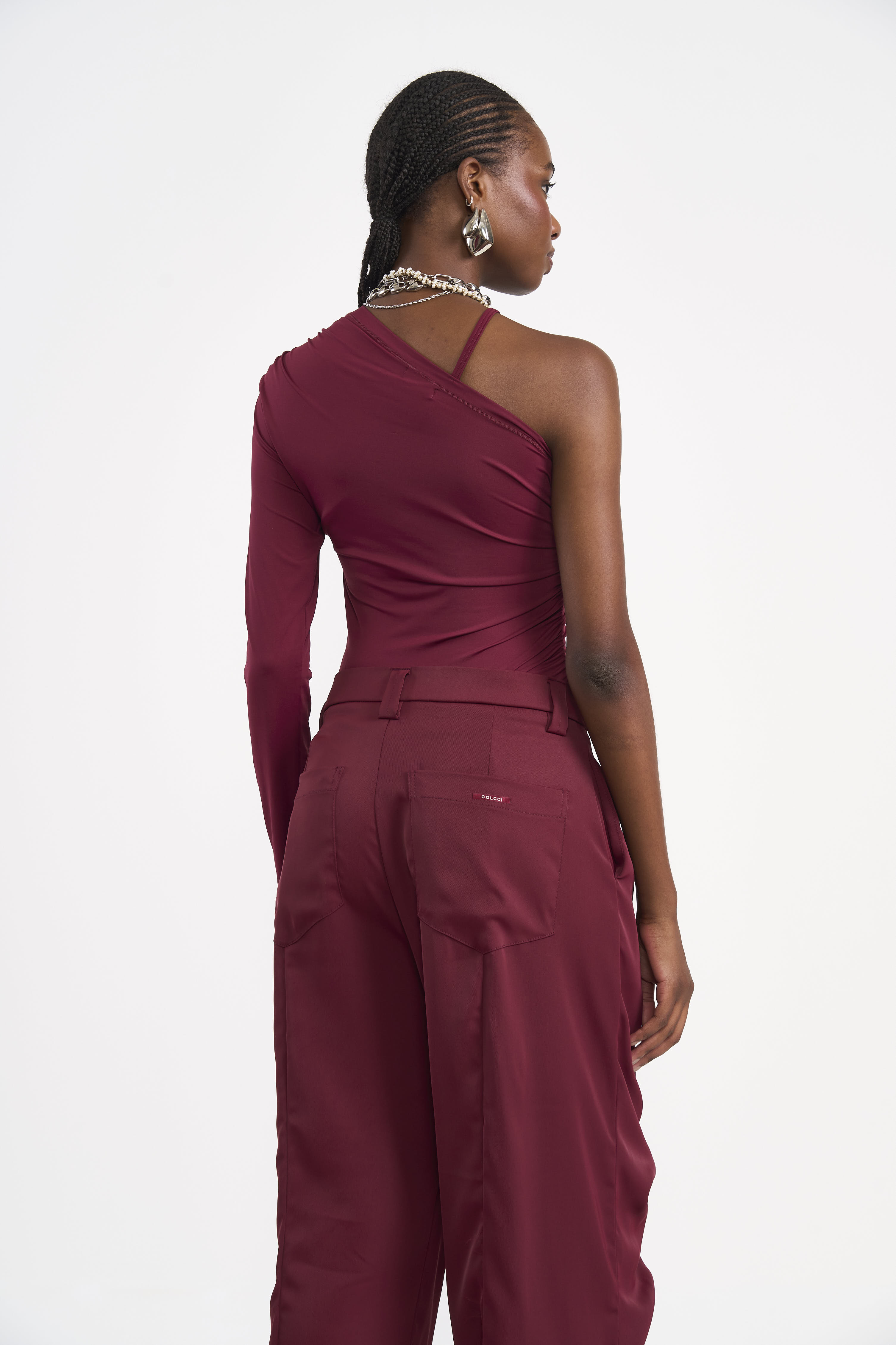 BLUSA COLCCI M BORDO BLOODSTONE