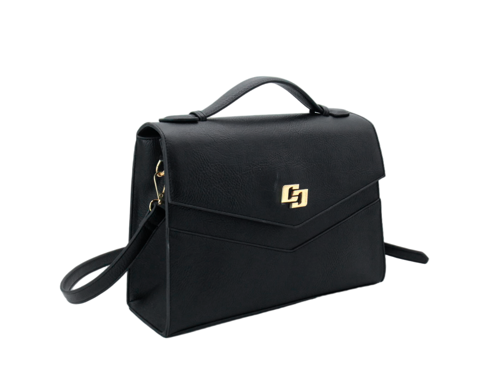 BOLSA COLCCI SATCHEL TEXTURA HERITAGE U PRETO