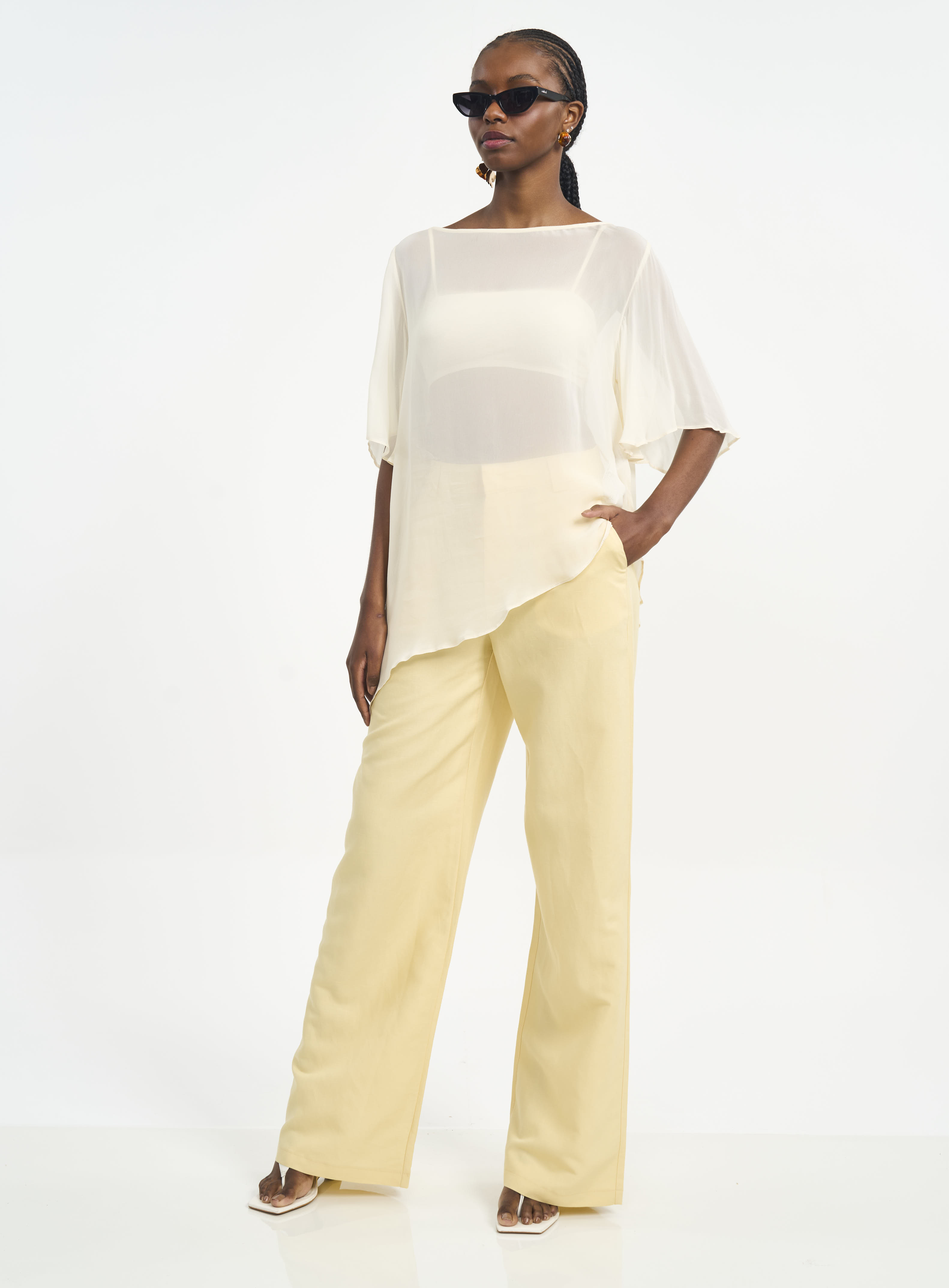 BLUSA COLCCI P BEGE AFFOGATO