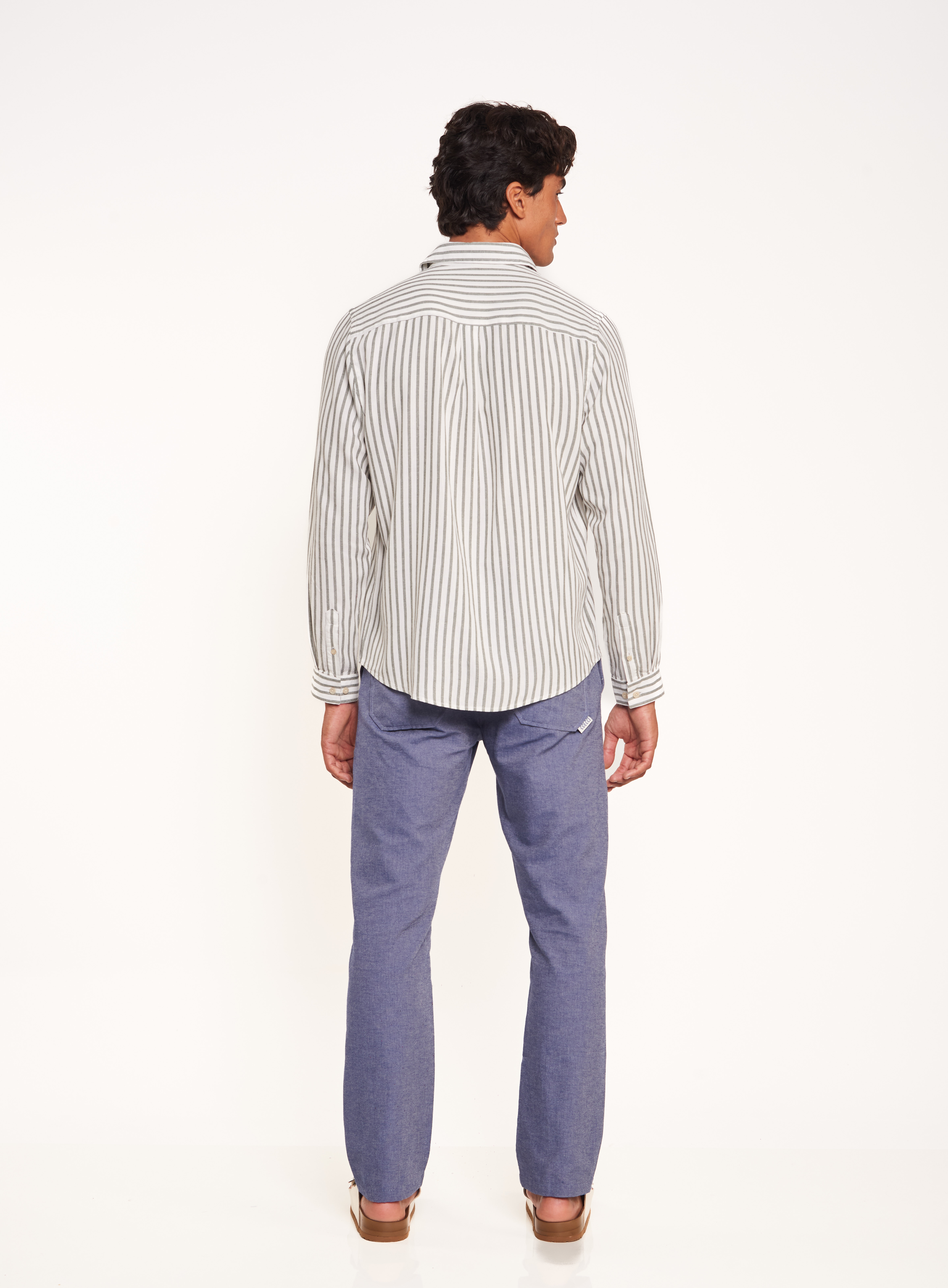 CAMISA LINHO LSTRADA RELAX G LISTRADO