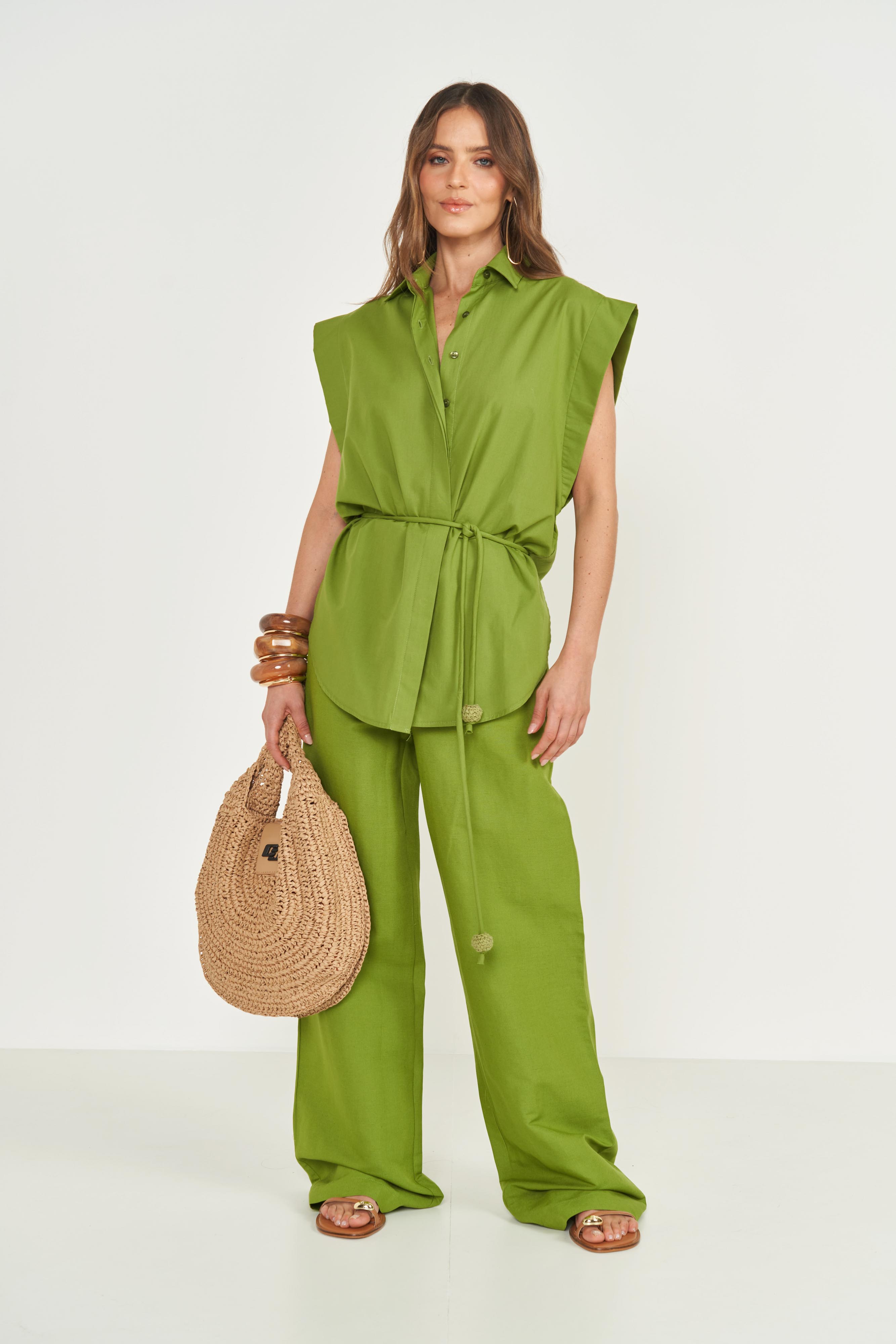 CAMISA COLCCI M VERDE YUCA