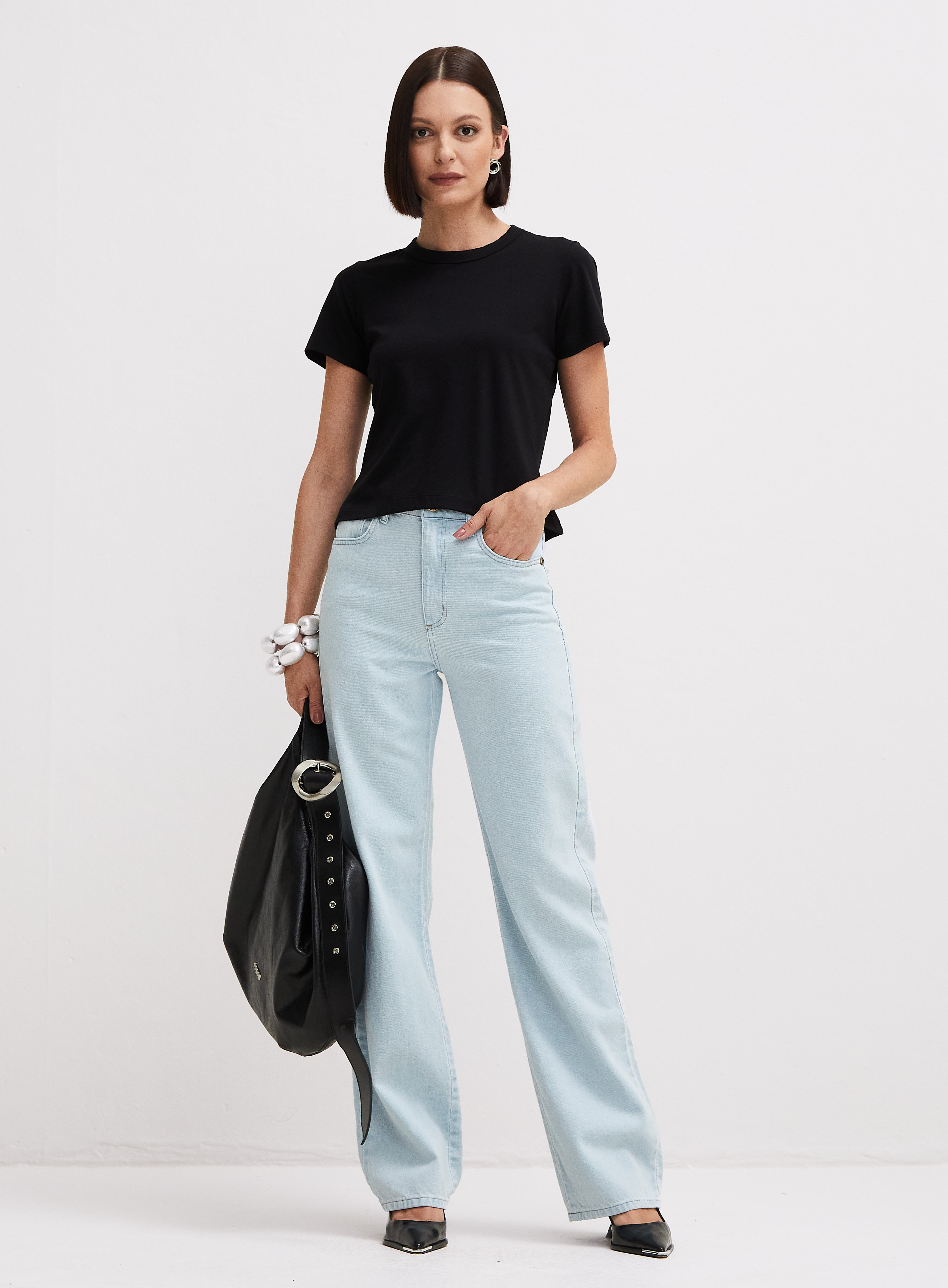 CALÇA JEANS BELLA 40 INDIGO