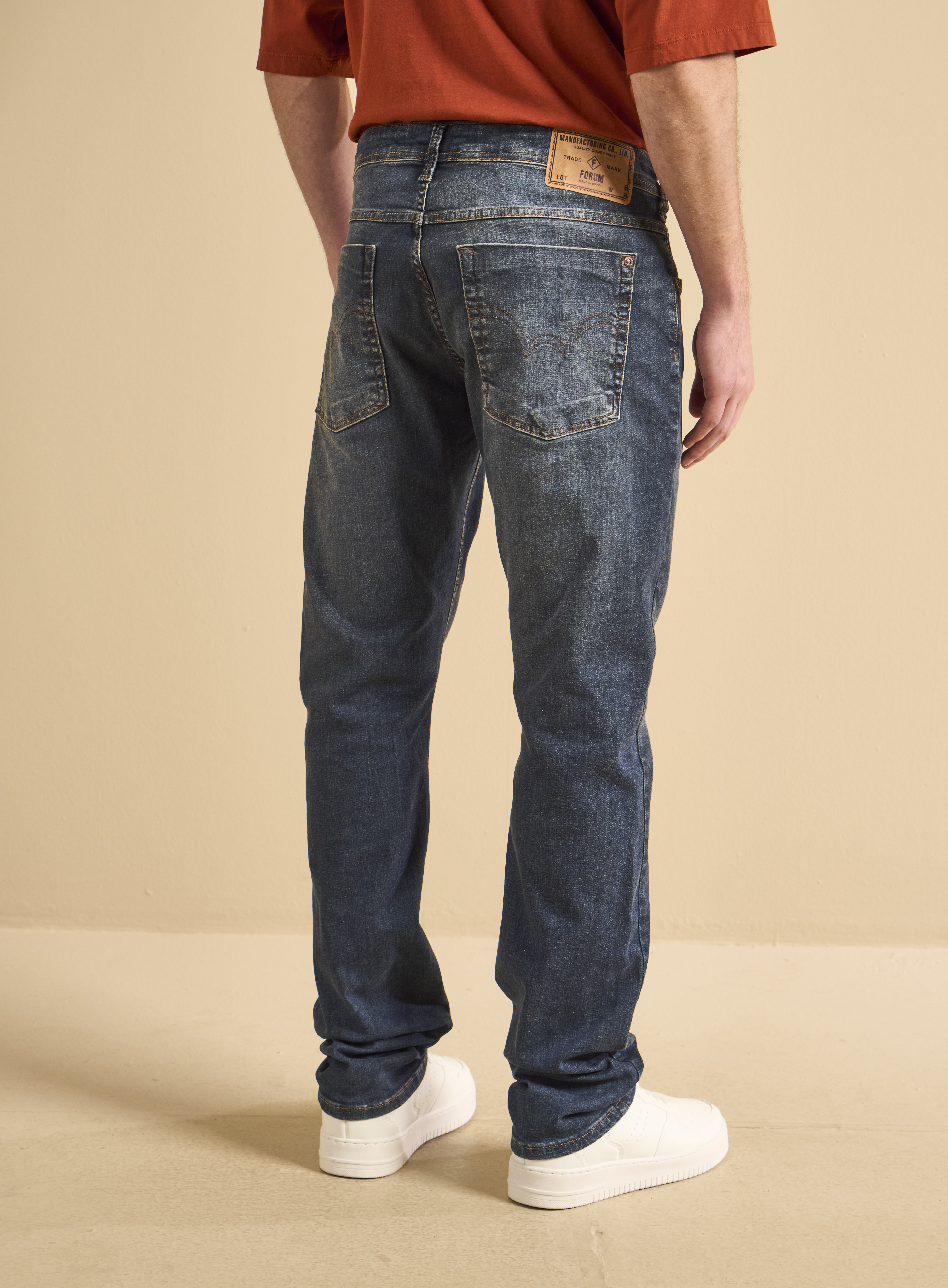 CALÇA JEANS PAUL SLIM 42 INDIGO