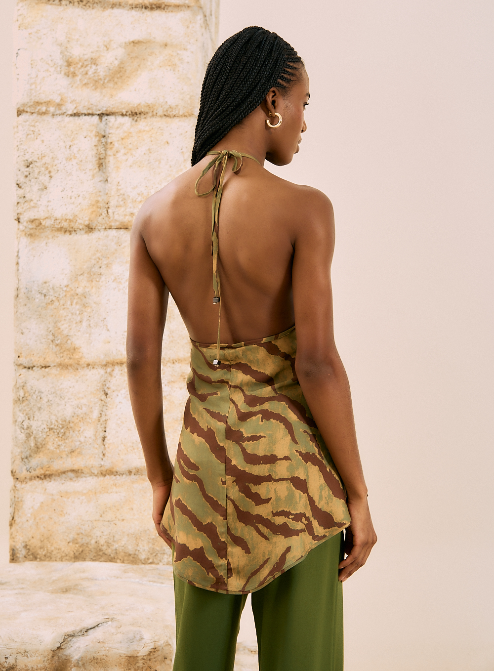 BLUSA ESTAMPADA GG WILD CAMOUFLAGE