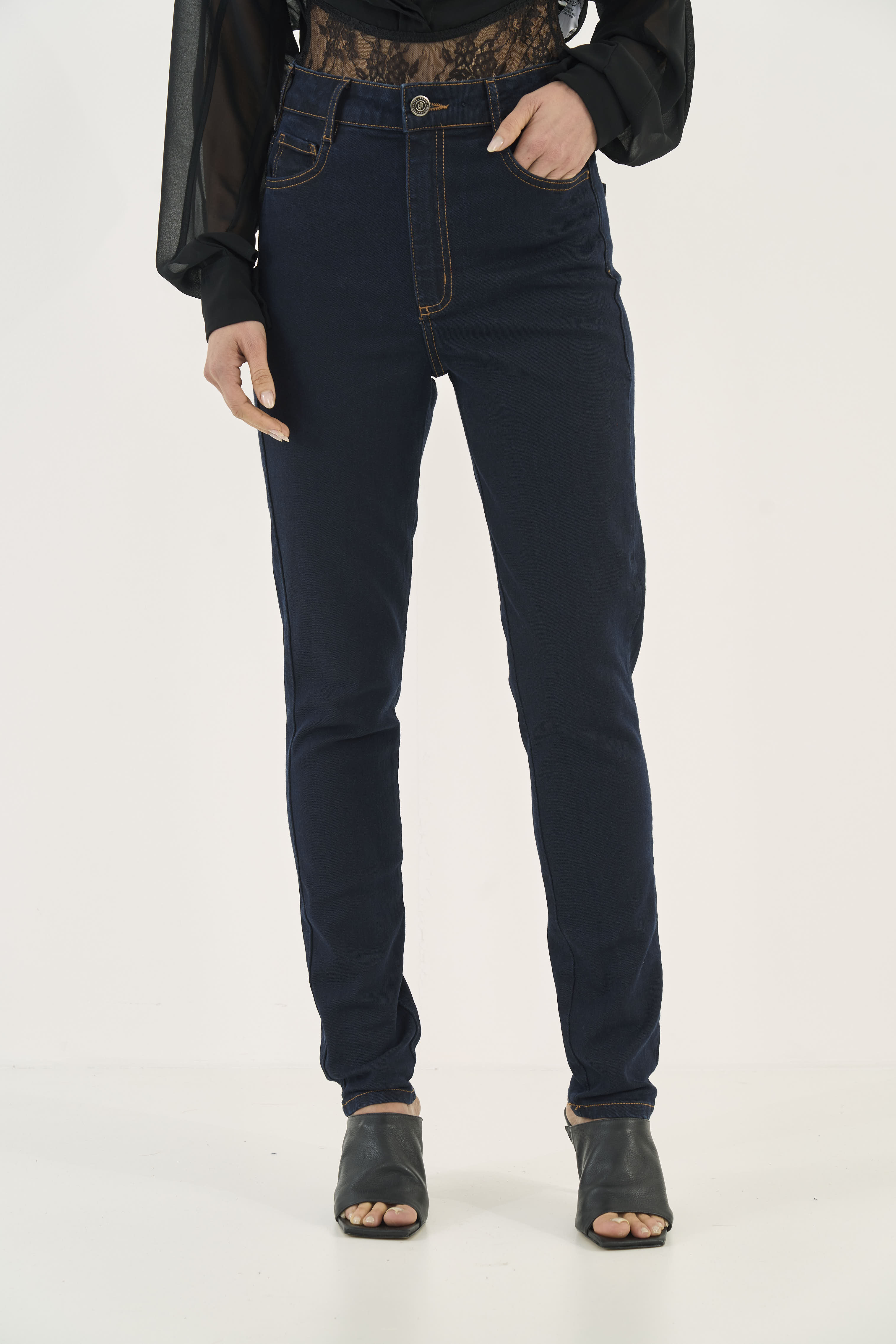 CALÇA JEANS BRUNA STRETCH 38 INDIGO
