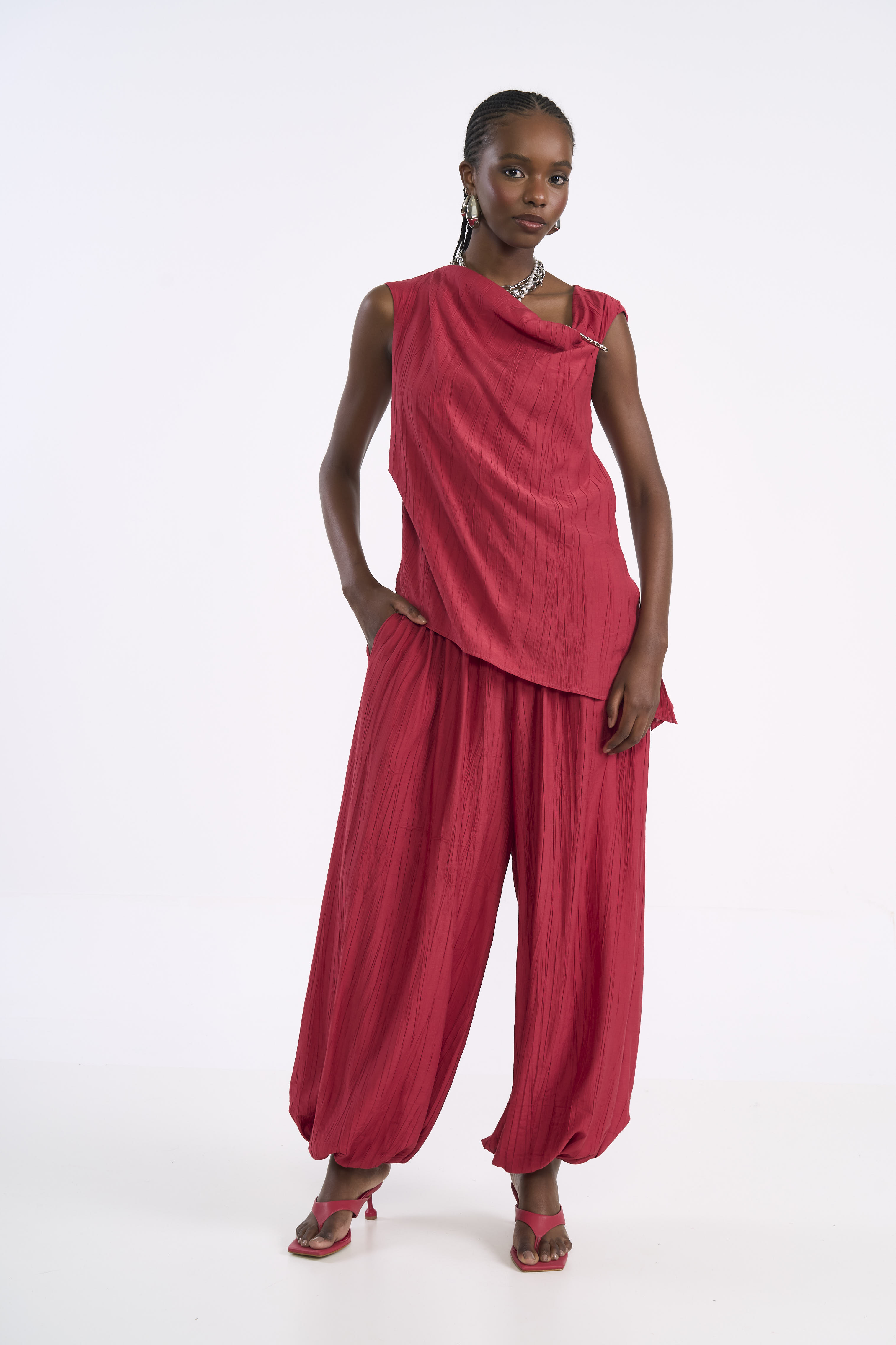 CALÇA COLCCI G VERMELHO LOVEZ