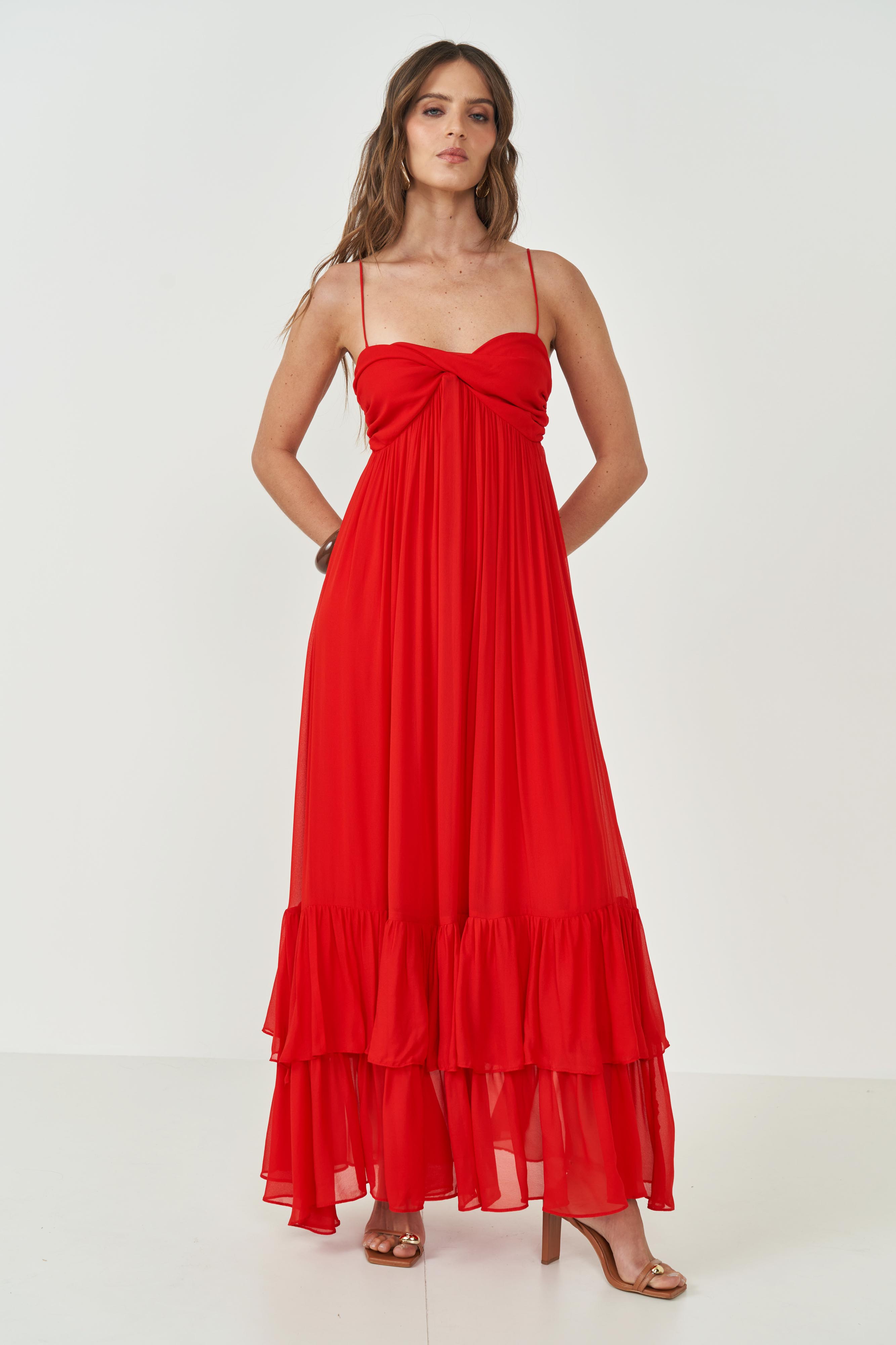 VESTIDO COLCCI M VERMELHO IFE